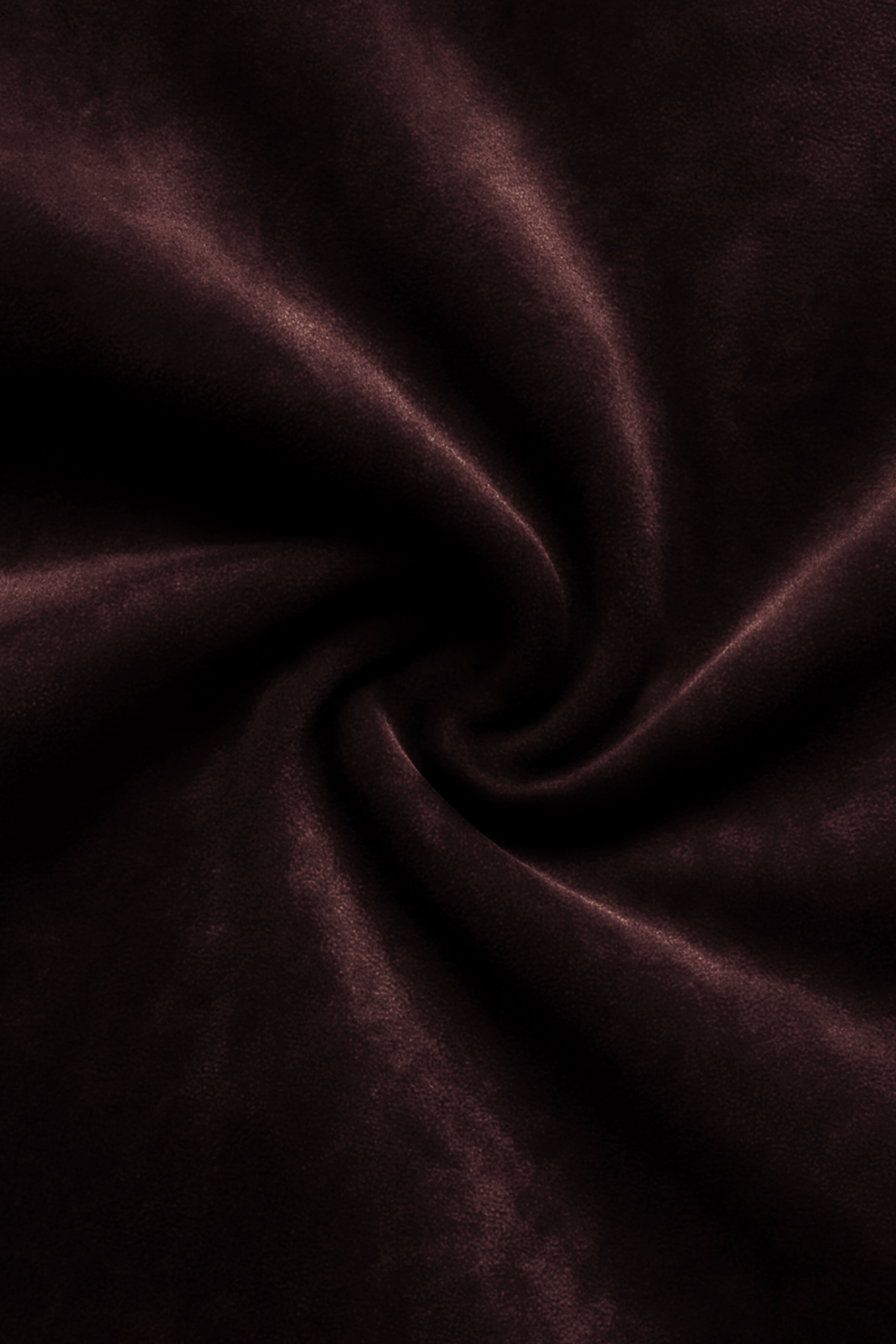 Imperial-Acadia Brown Velvet Stretchable Waistband Pant