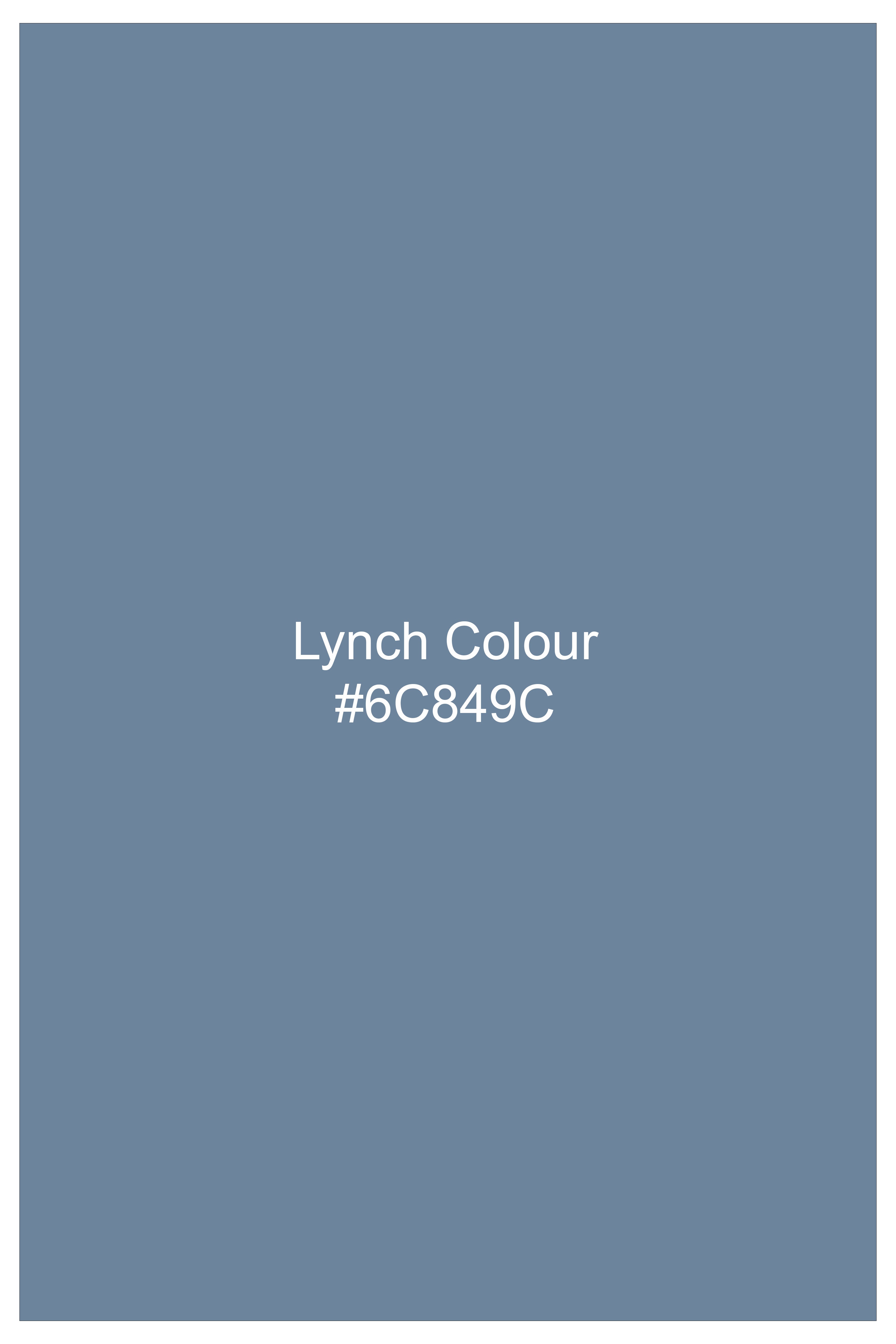 Velcian-Lynch Blue Slight Stretch Subtle Sheen Poly-Viscose Waistband Pant