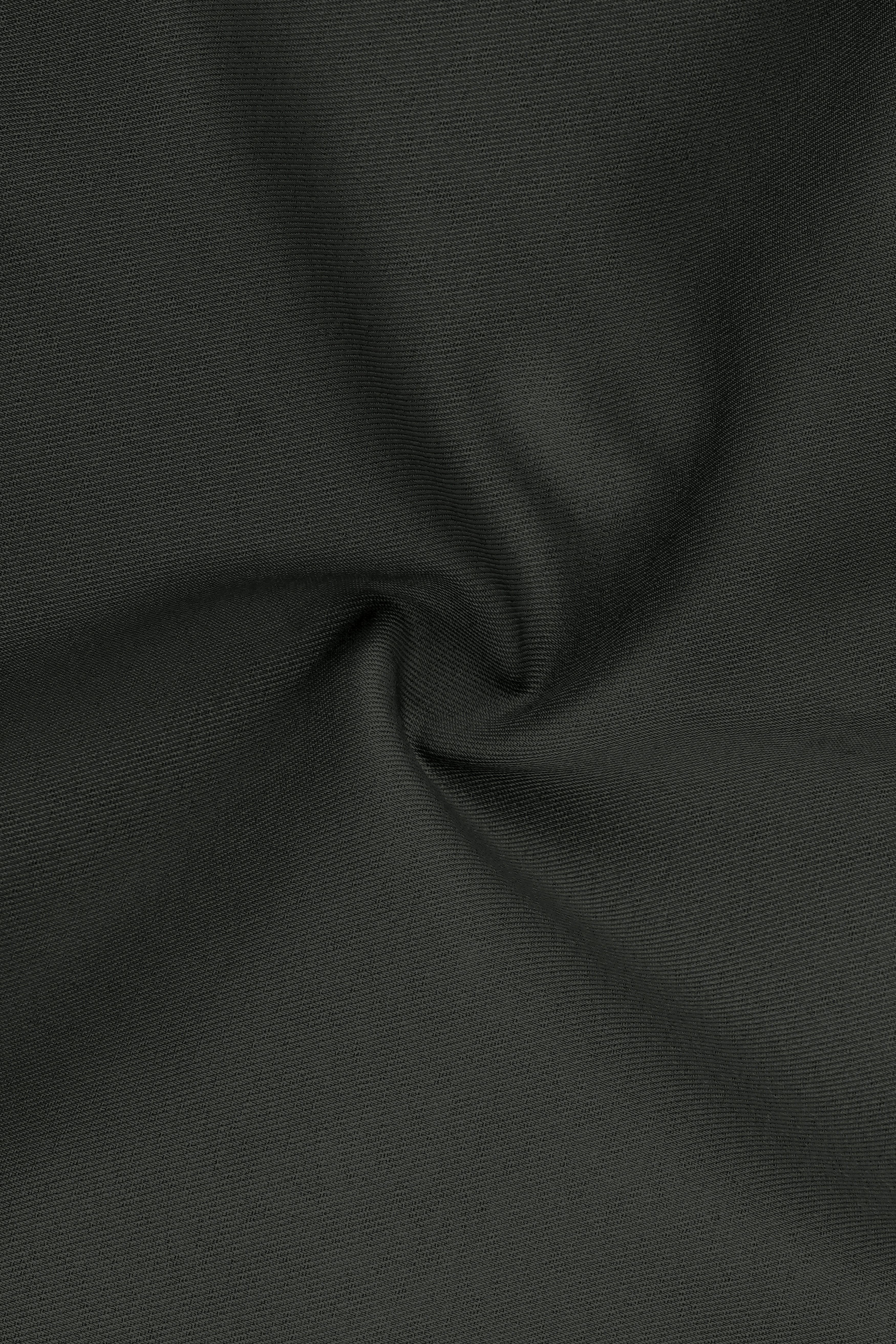 Emeron-Seaweed Green Slight Stretch Subtle Sheen Poly-Viscose Waistband Pant