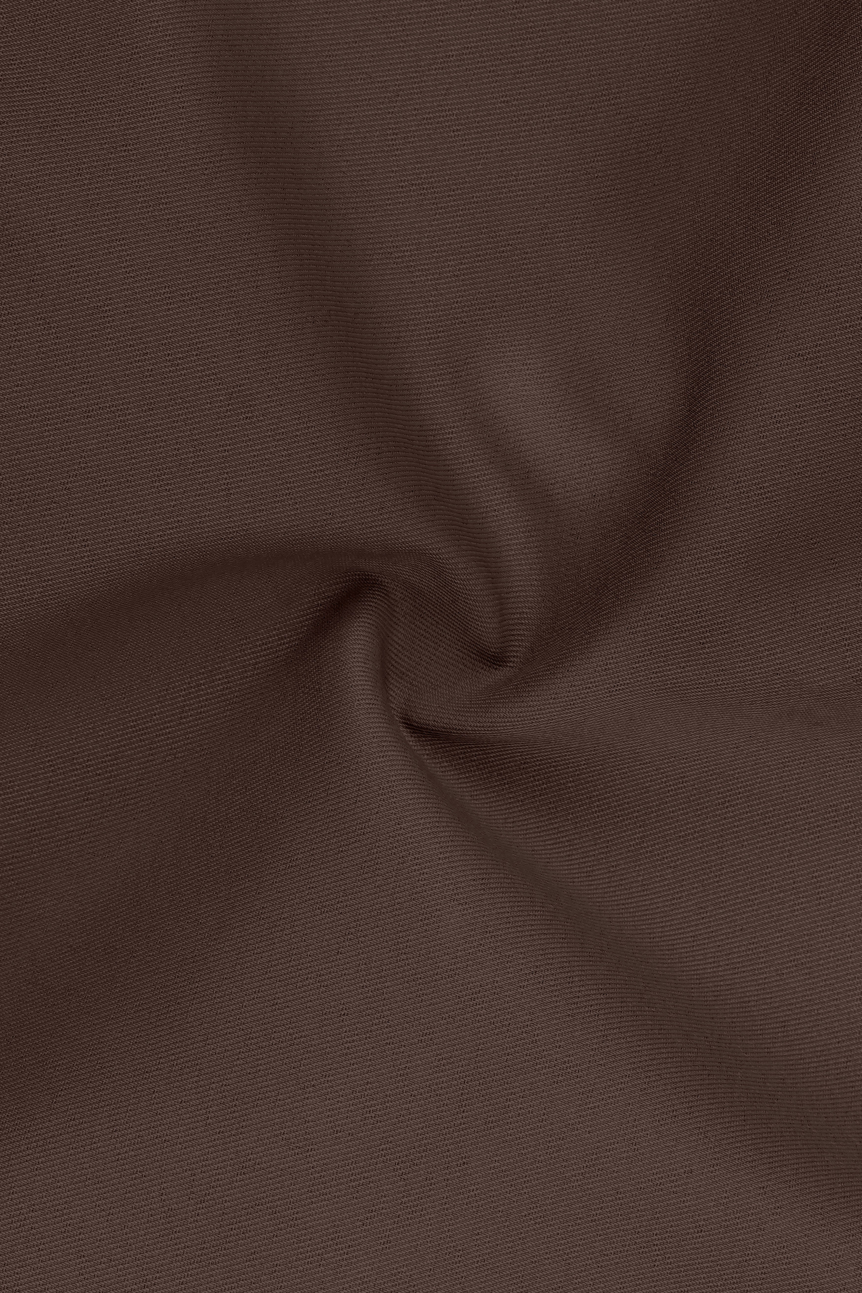 Dunaro-Taupe Brown Slight Stretch Subtle Sheen Poly-Viscose Waistband Pant