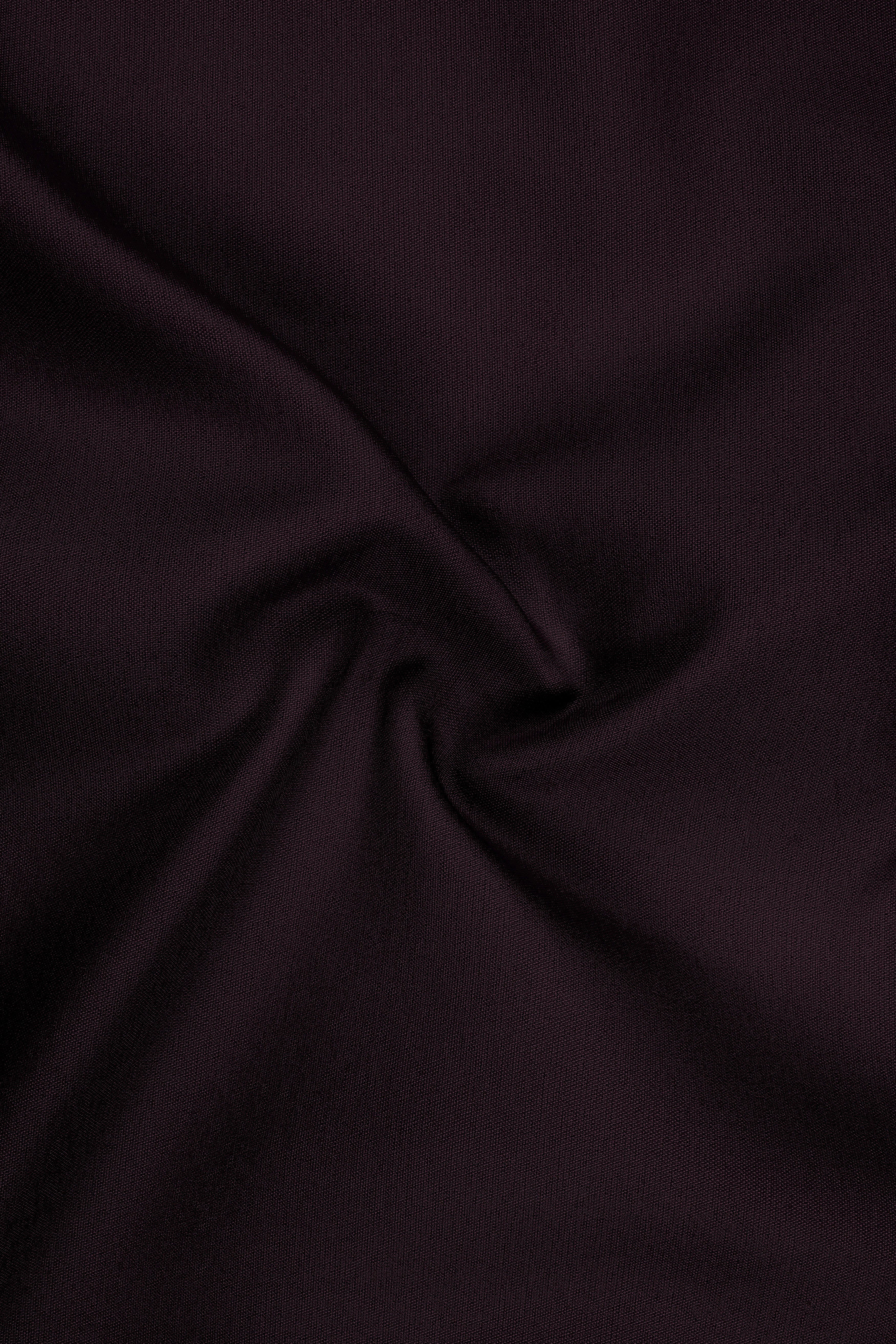 Merlot-Korean Wine Purple 4-Way Stretch Wrinkle-Free Wool Rich Stretchable Waistband Pant