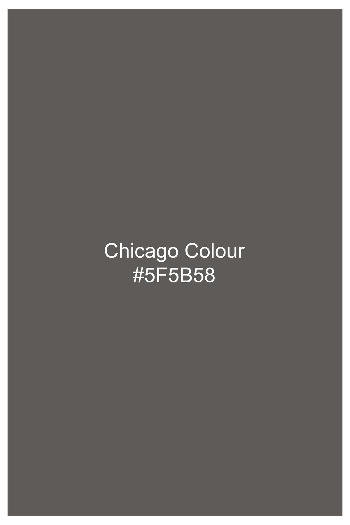 Noir-Chicago Gray Velvet Stretchable Waistband Pant