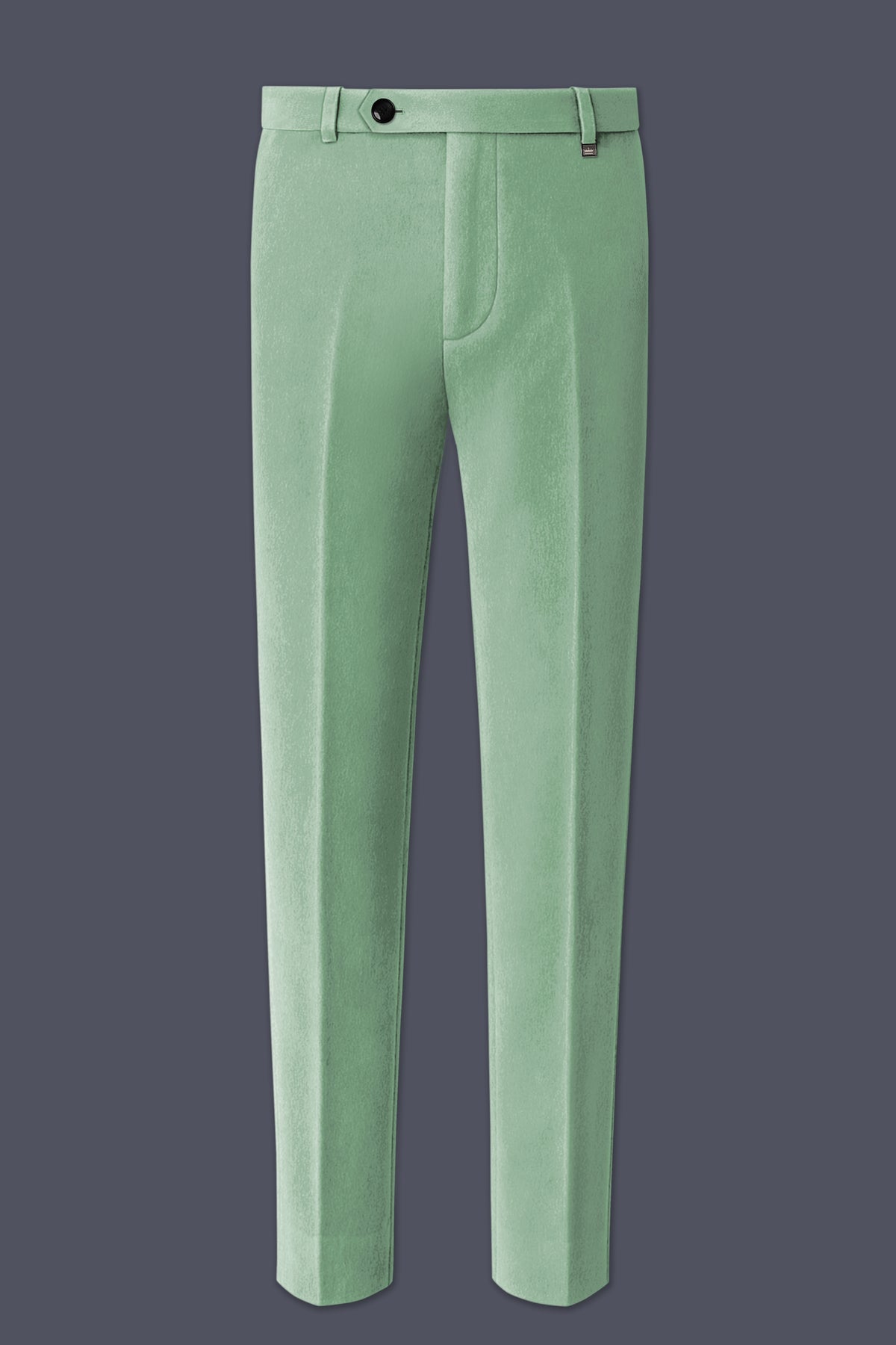 Nocturne-Amulet Green Velvet Stretchable Waistband Pant
