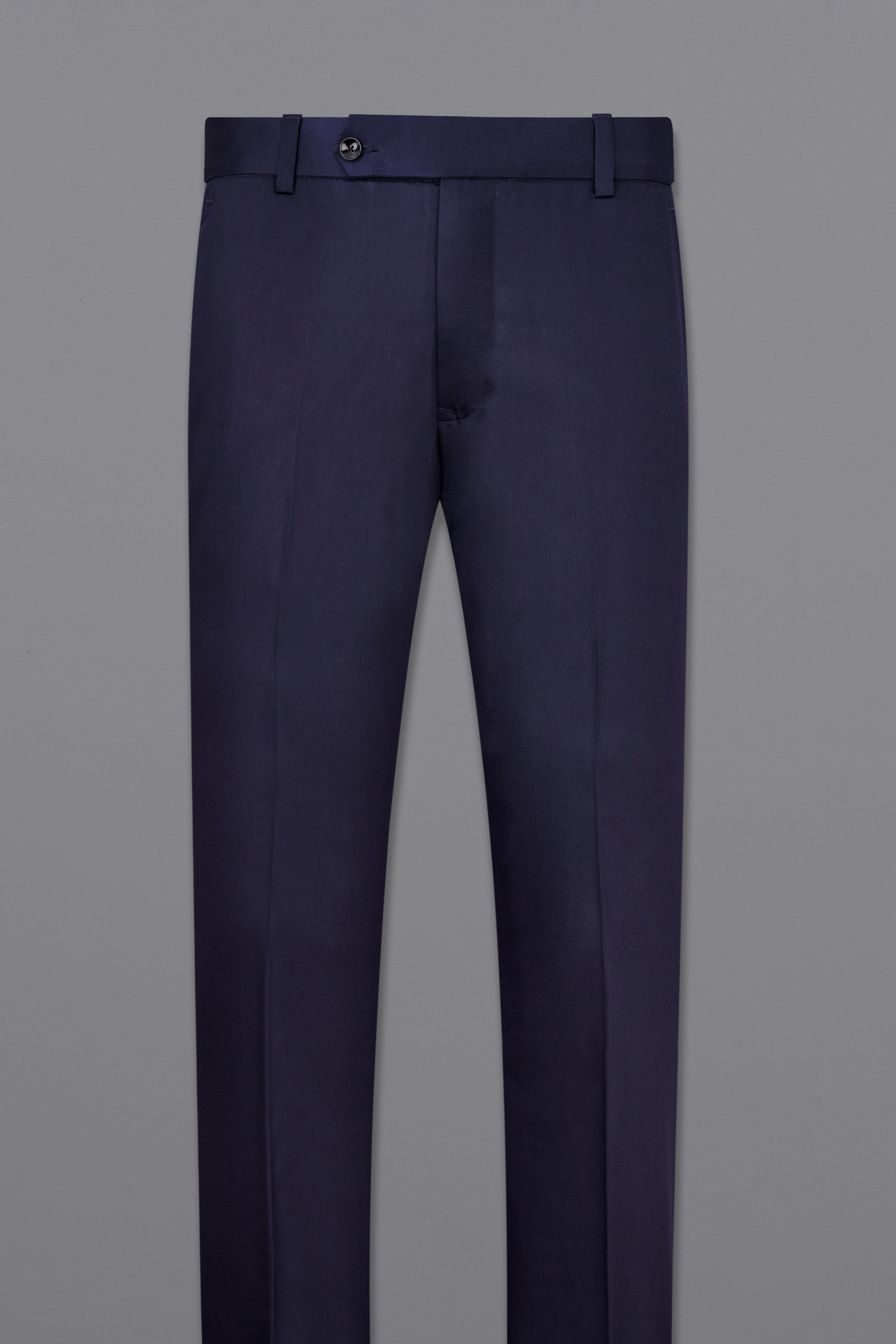 Prestige Wool Blend Trousers - Navy
