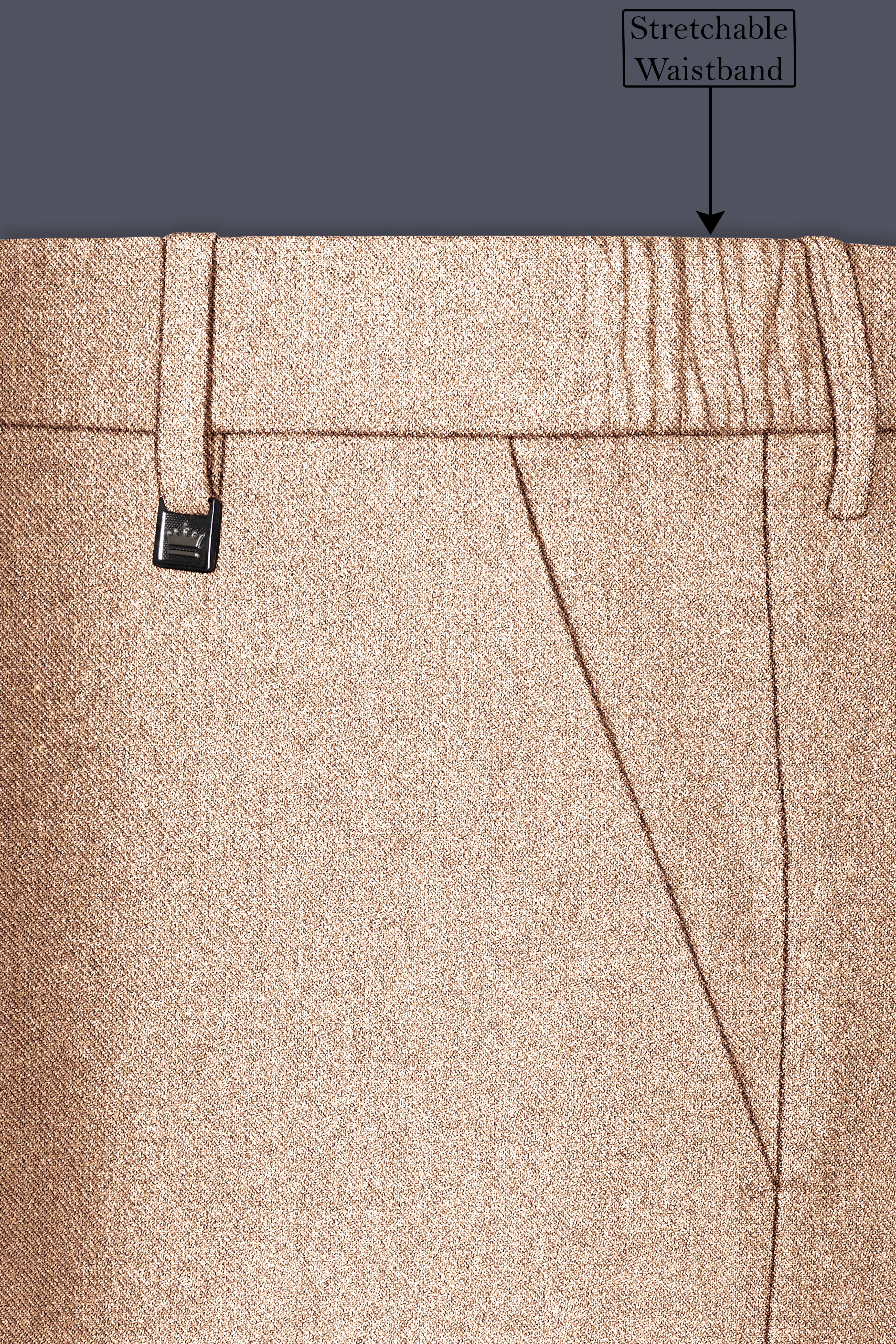 Ivoro-Bizarre Cream Textured Tweed Single Breasted Overcoat With Pant