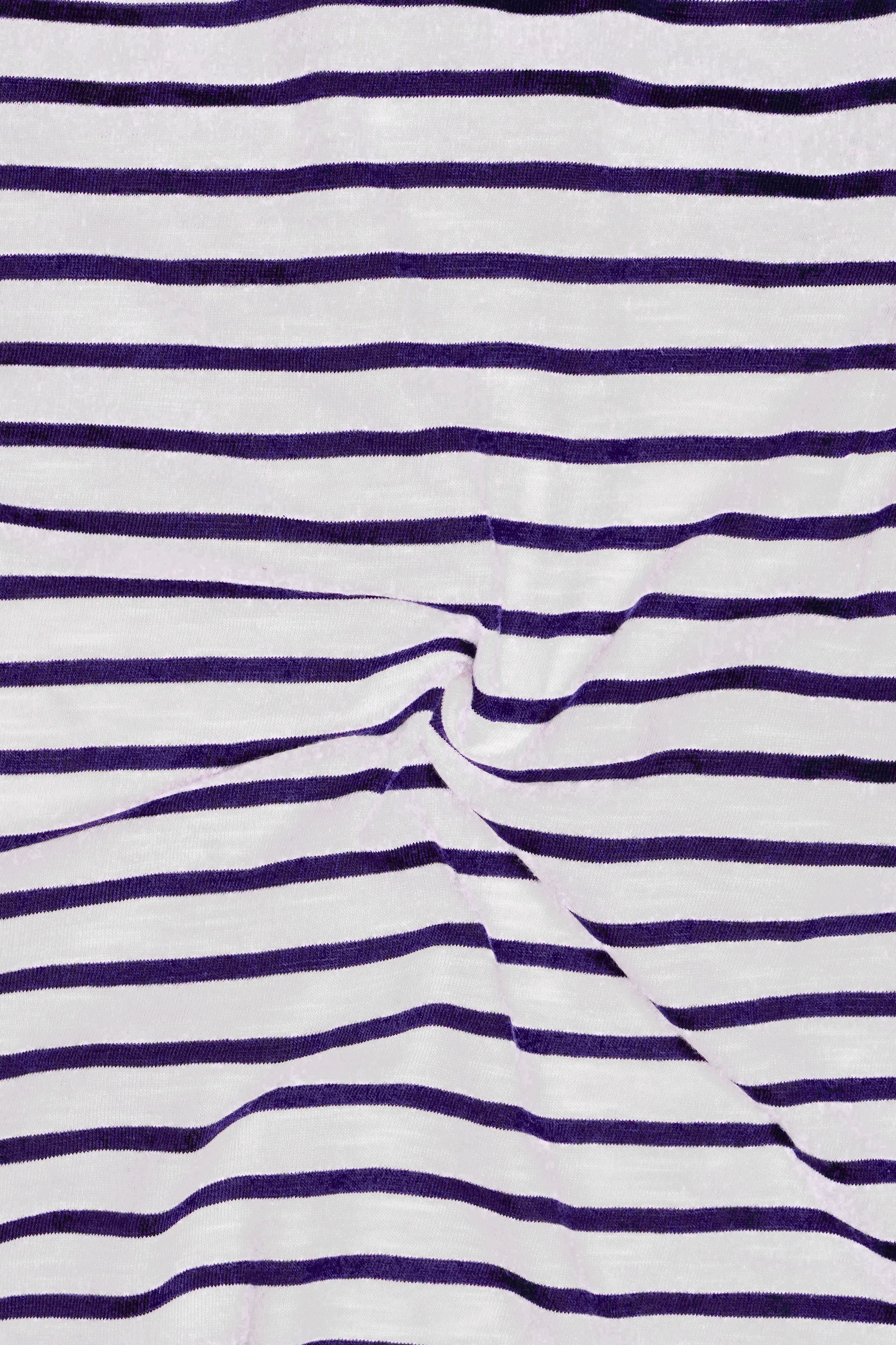 Navy Striped Super Soft Organic Cotton T-shirt
