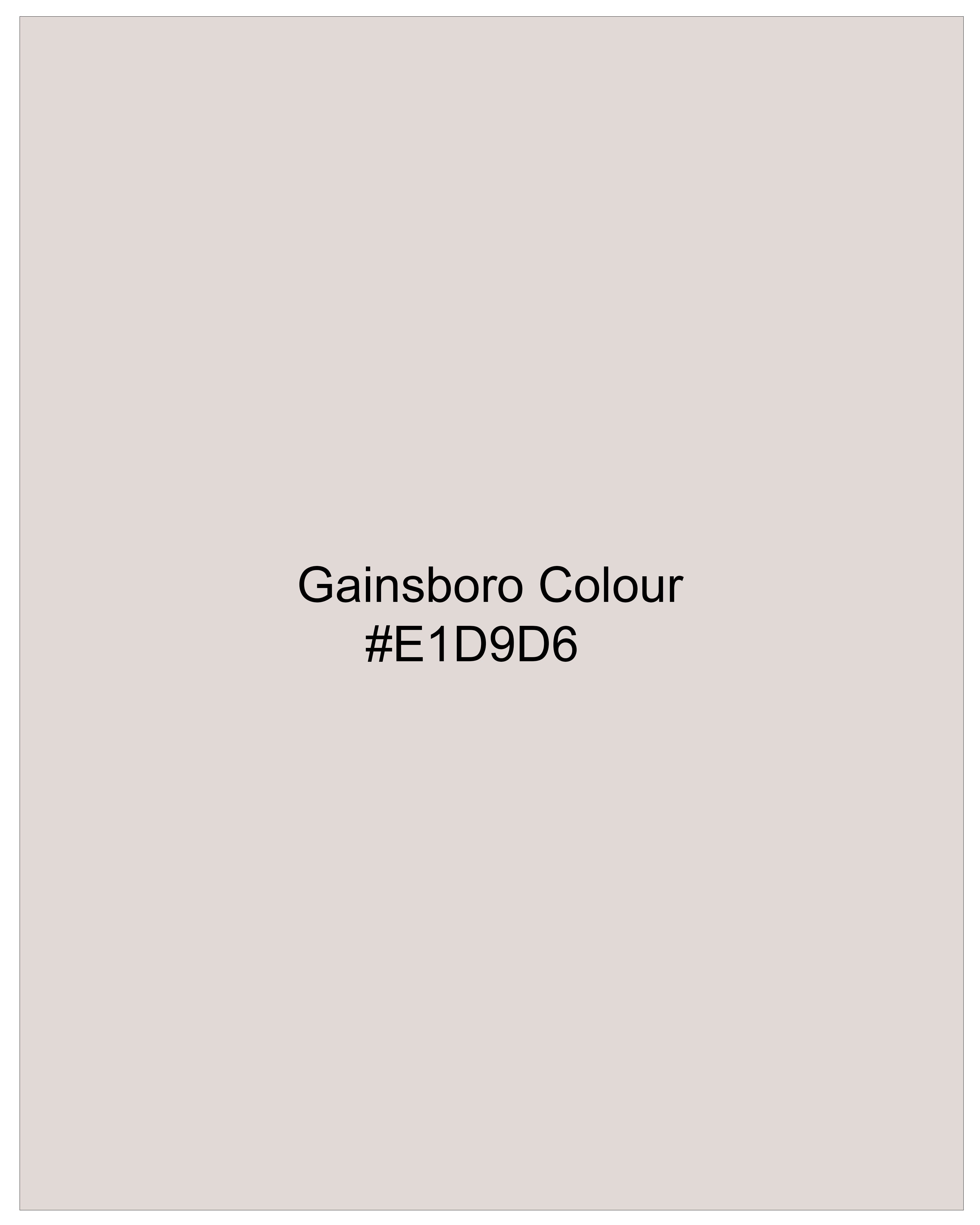 Gainsboro Cream Premium Cotton Polo TS835-S, TS835-M, TS835-L, TS835-XL, TS835-XXL