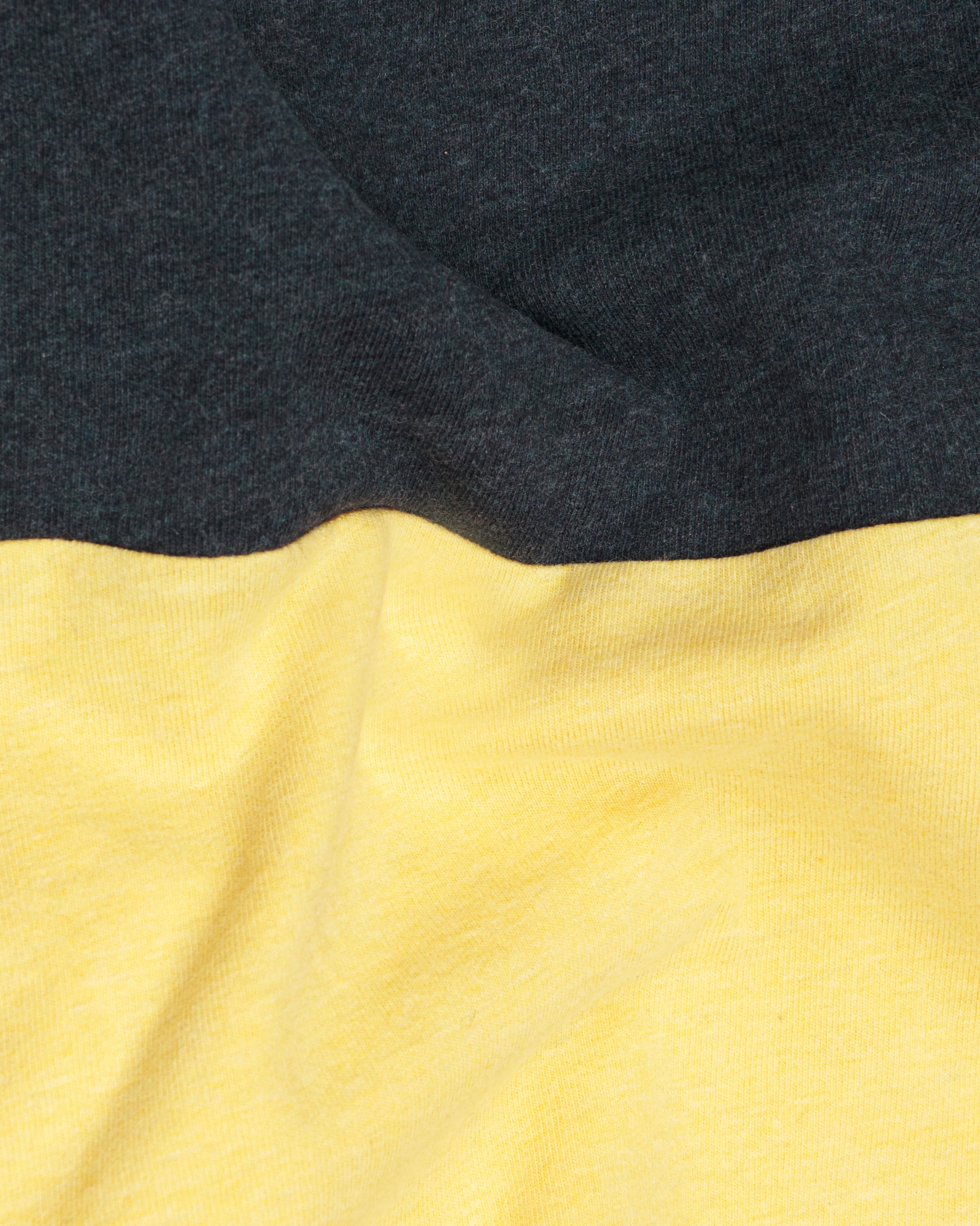 Gunmetal Gray and Marzipan Yellow Premium Cotton T-shirt TS848-S, TS848-M, TS848-L, TS848-XL, TS848-XXL