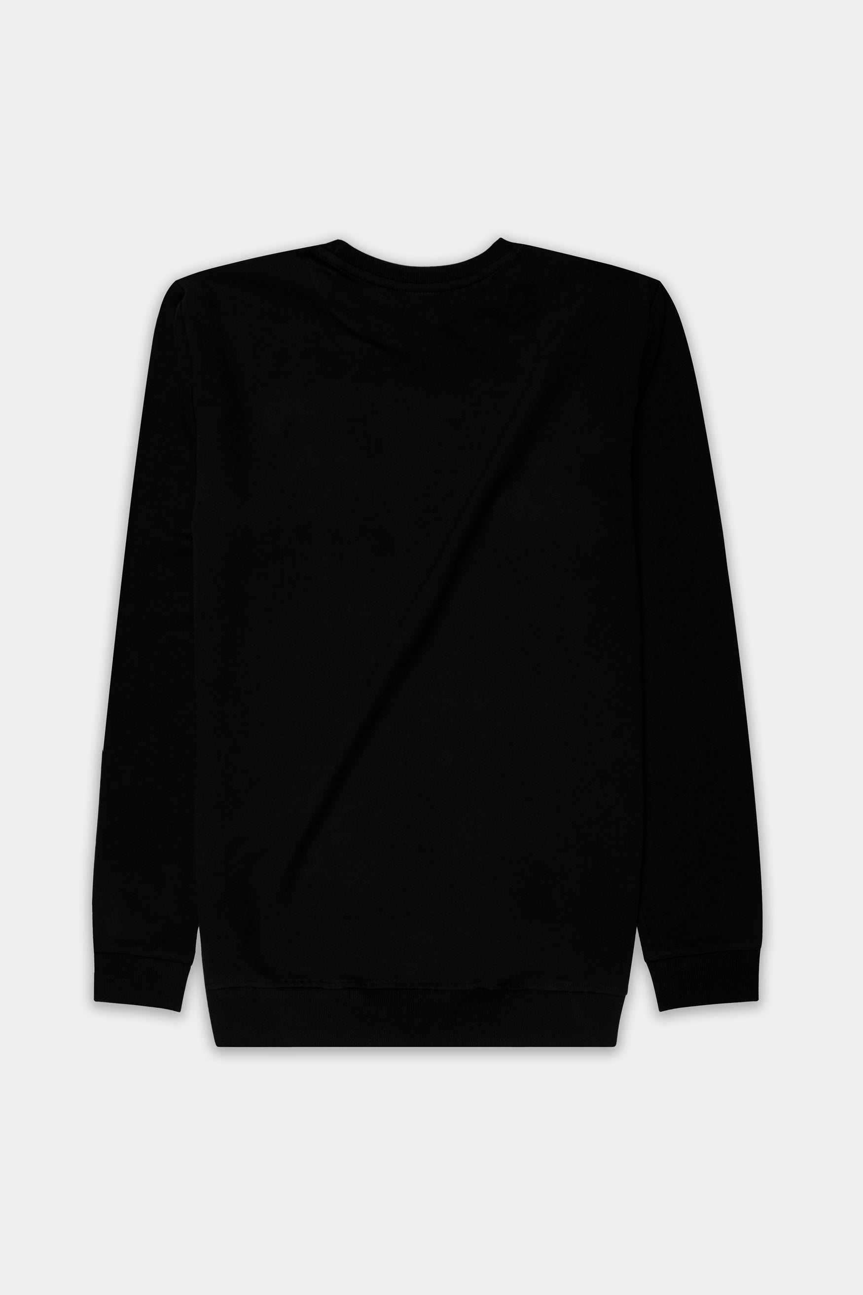 Jade Black Premium Cotton Sweatshirt