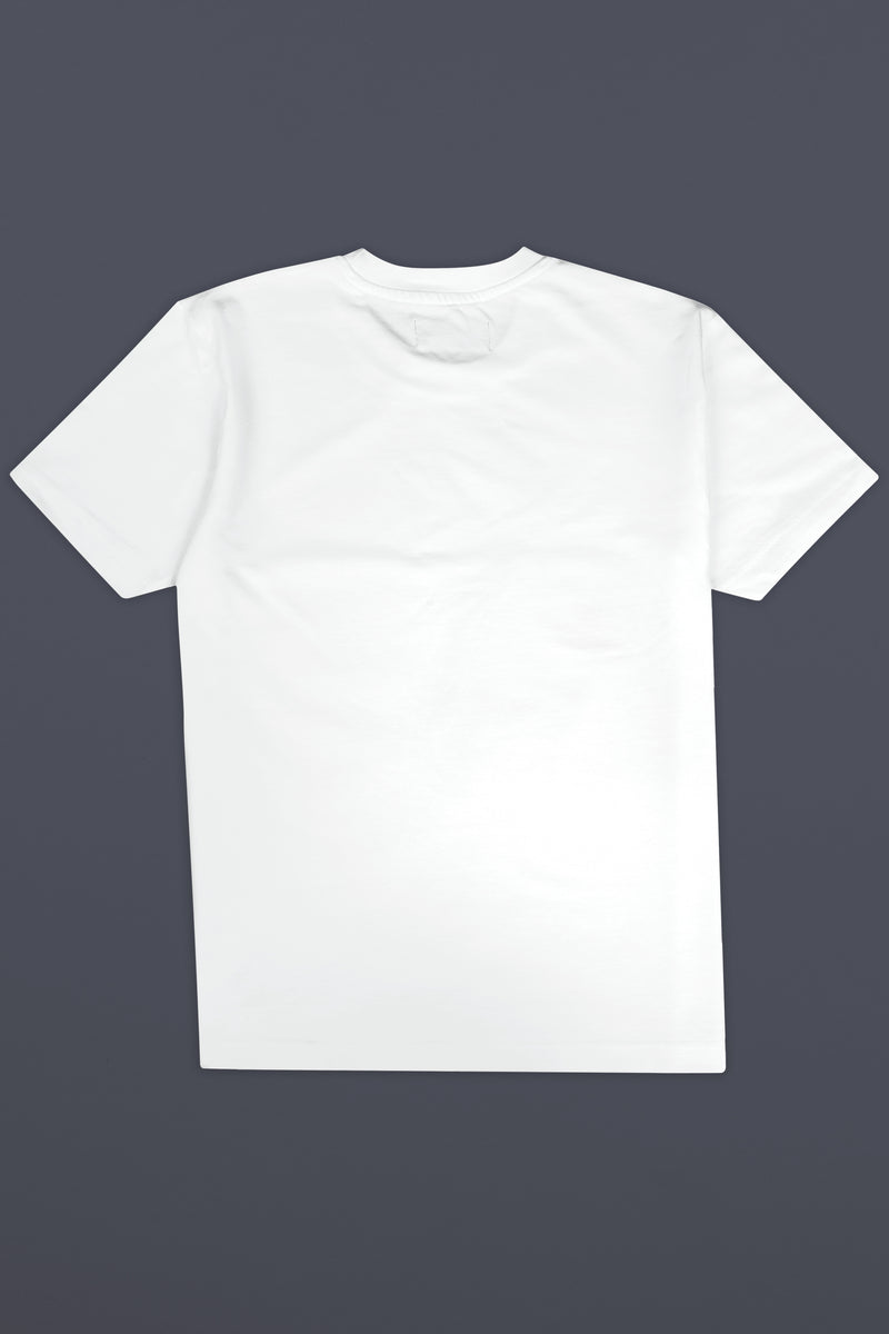 Bright White Solid heavyweight Premium Cotton Oversized T Shirt