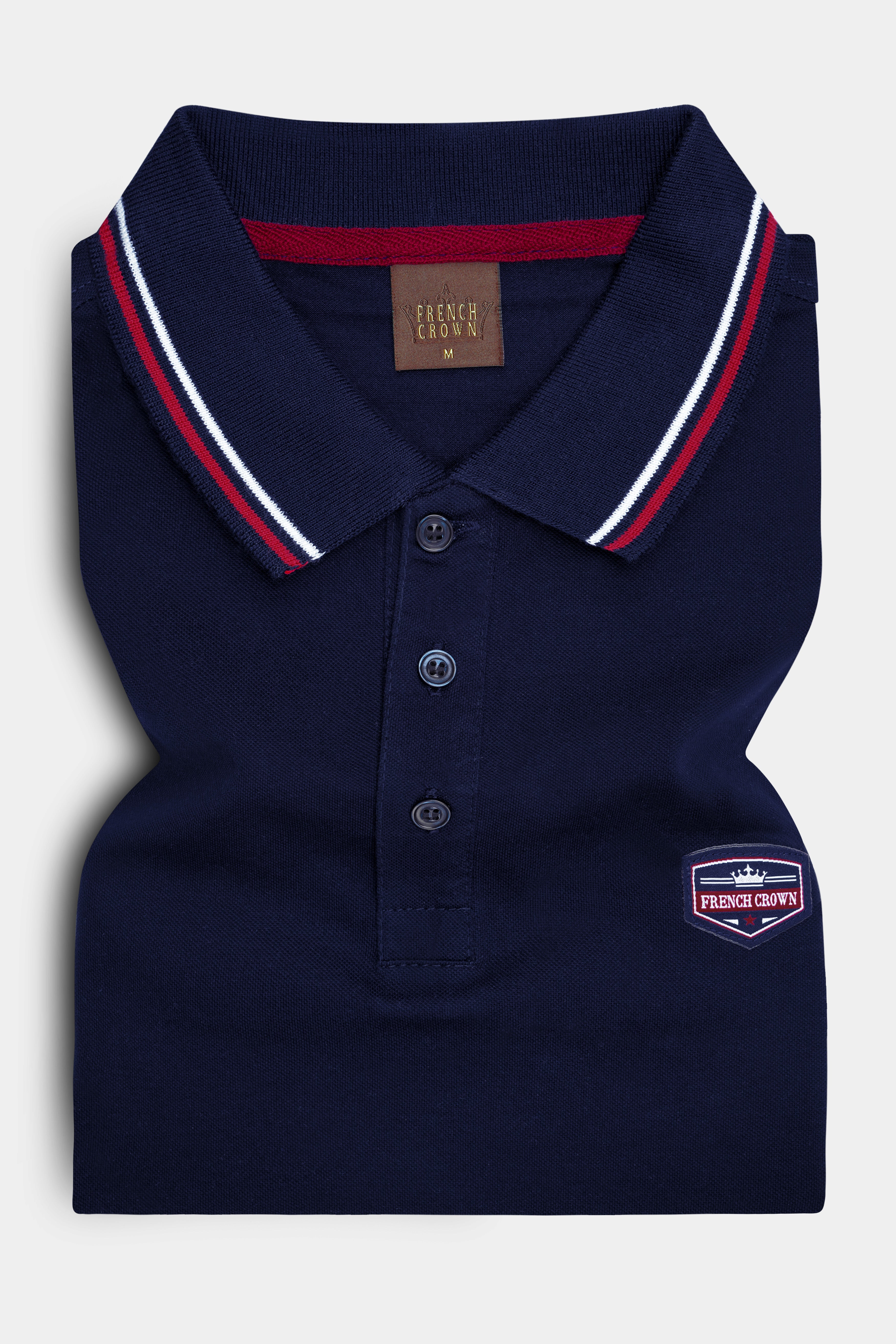 Nivoro-Jaguar Blue Premium Cotton Pique Polo