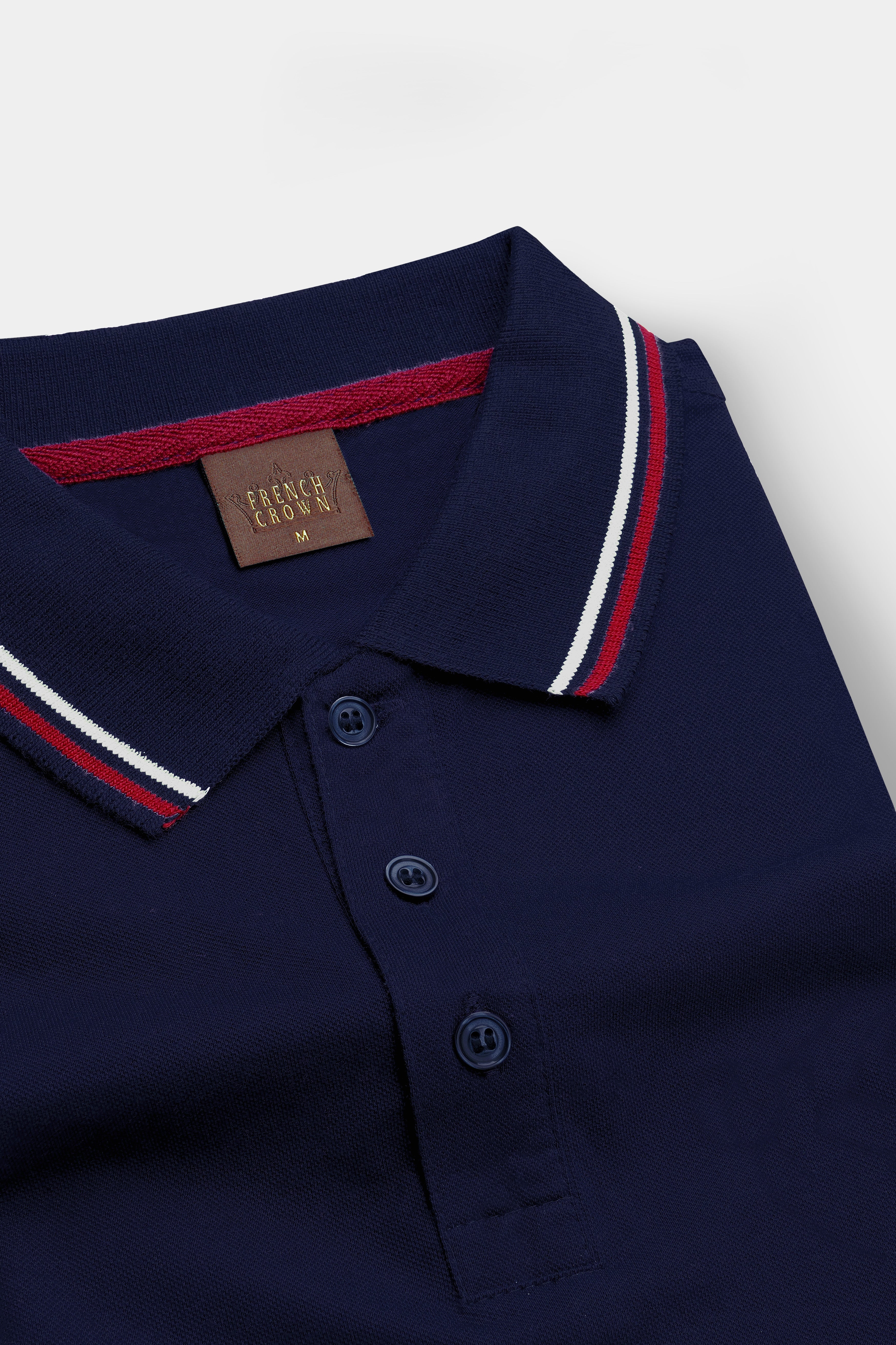 Nivoro-Jaguar Blue Premium Cotton Pique Polo