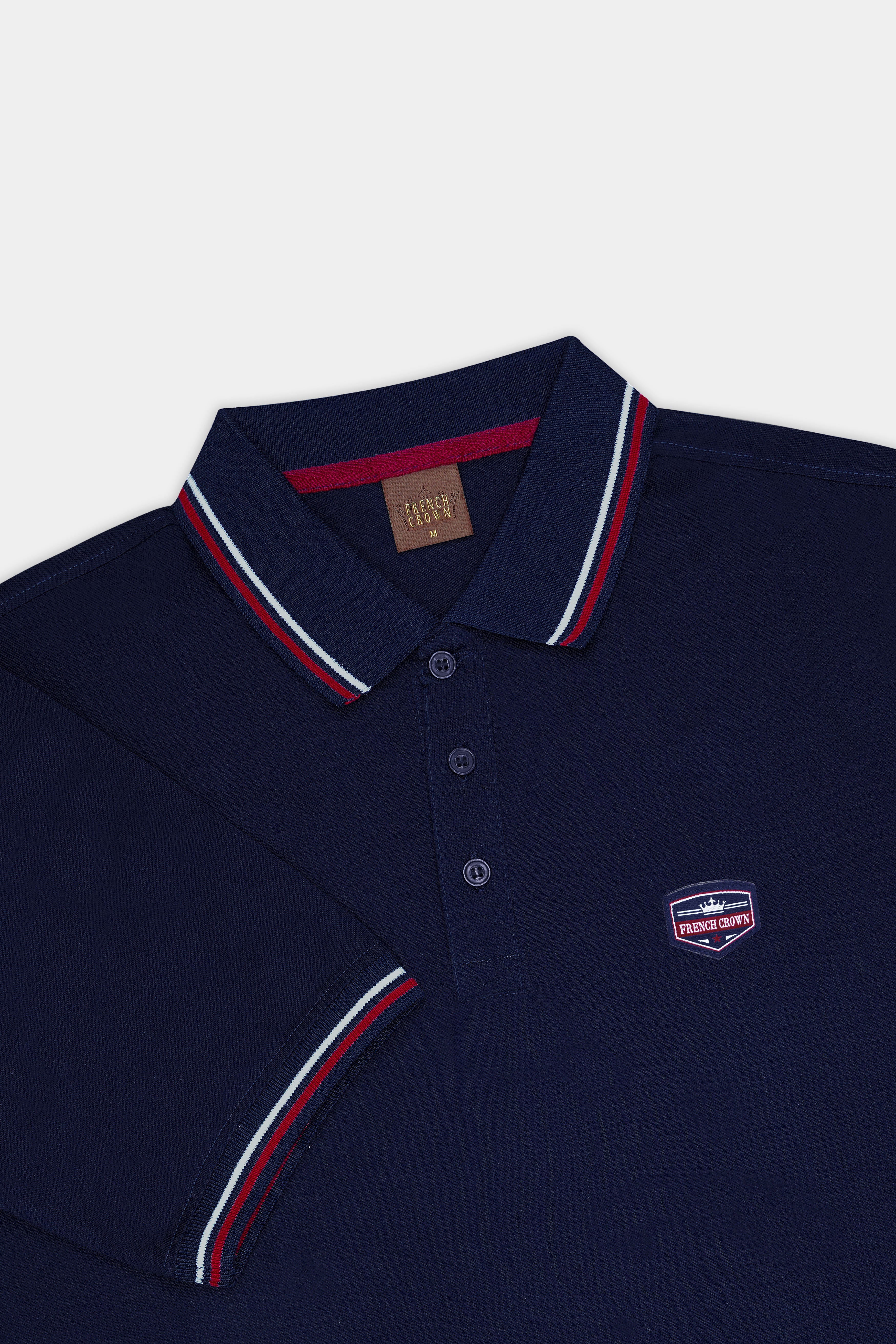 Nivoro-Jaguar Blue Premium Cotton Pique Polo