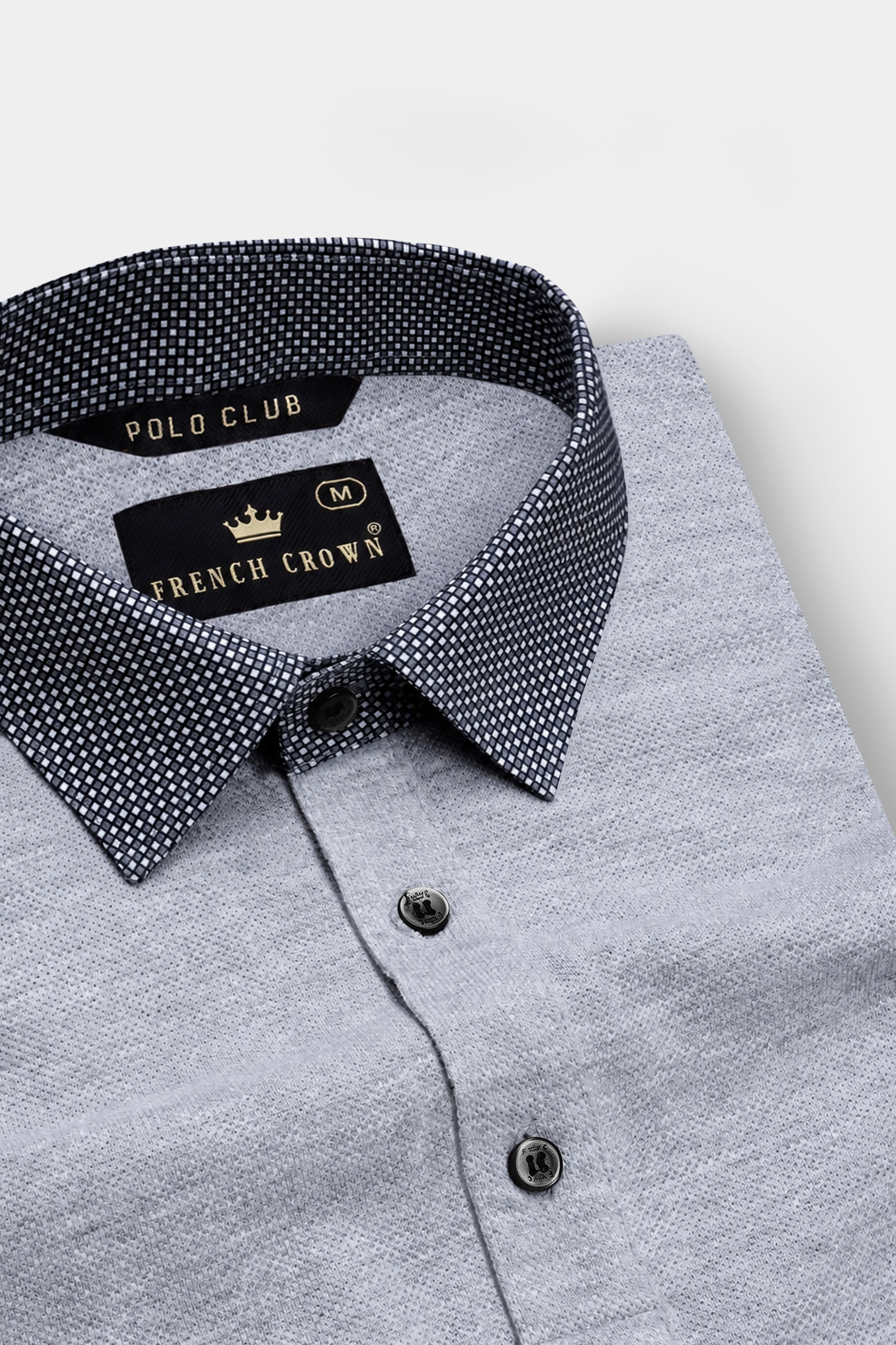 Casper Gray Premium Cotton Pique Polo
