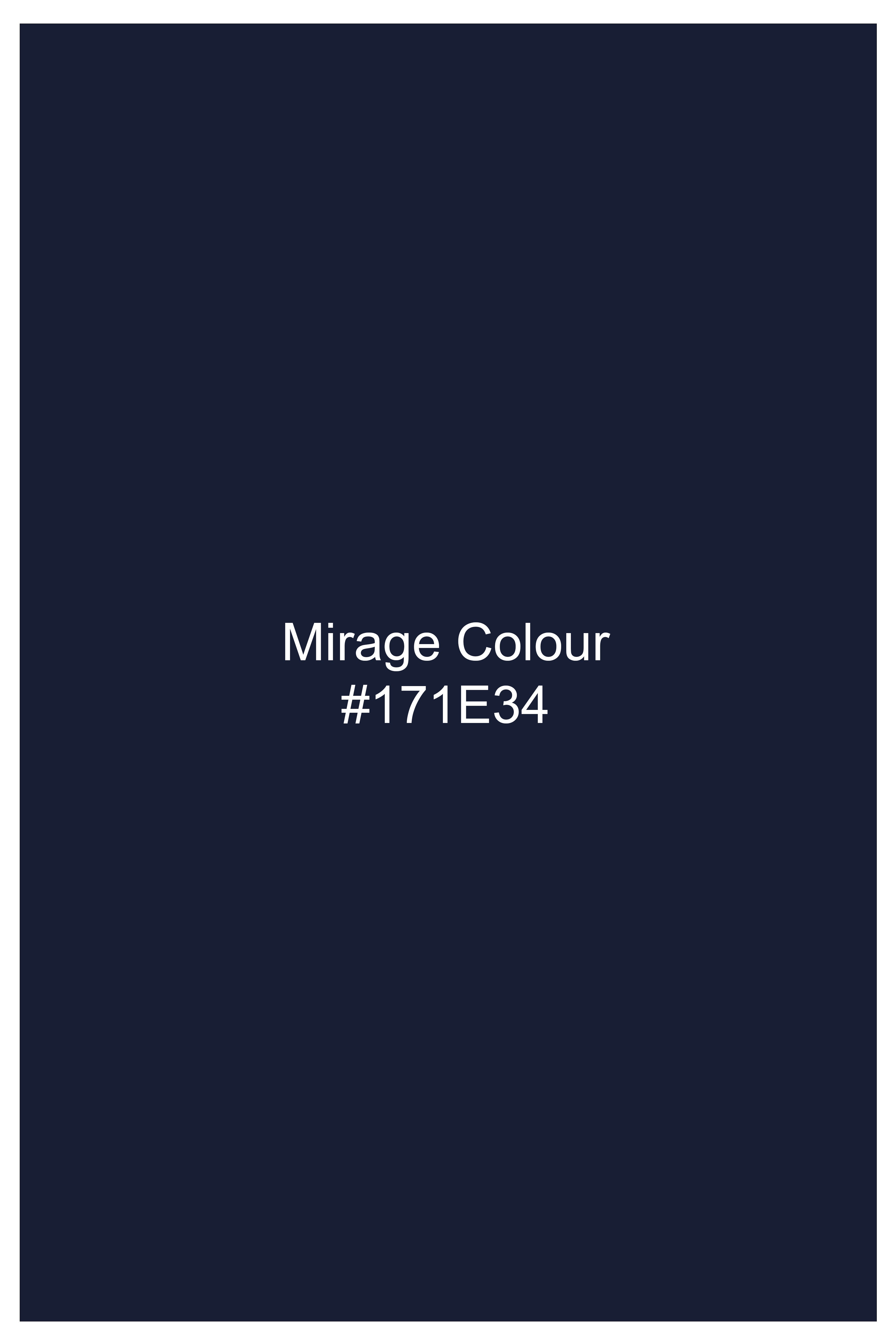 Mirage Blue Premium Cotton Pique Polo
