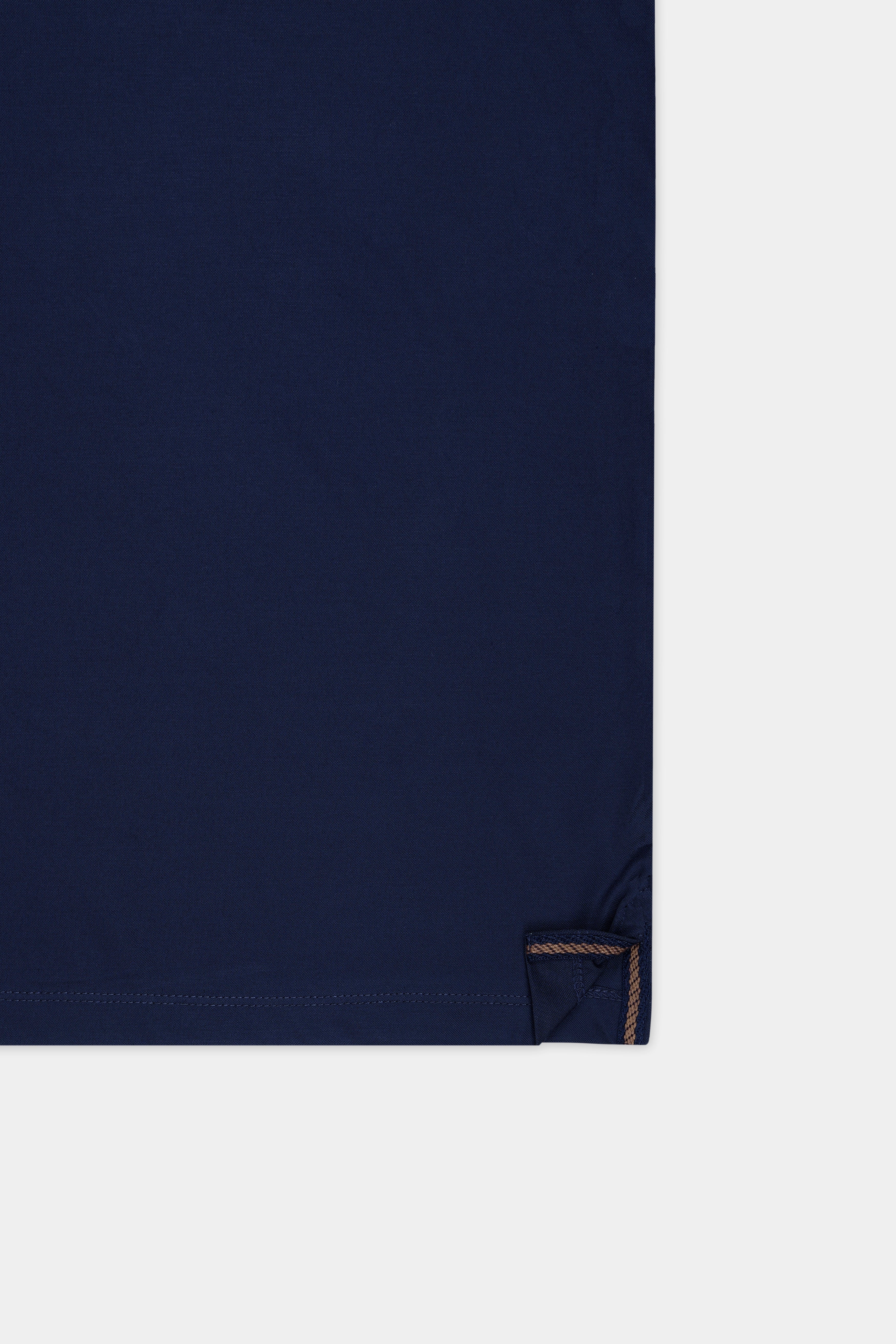 Mirage Blue Premium Cotton Pique Polo