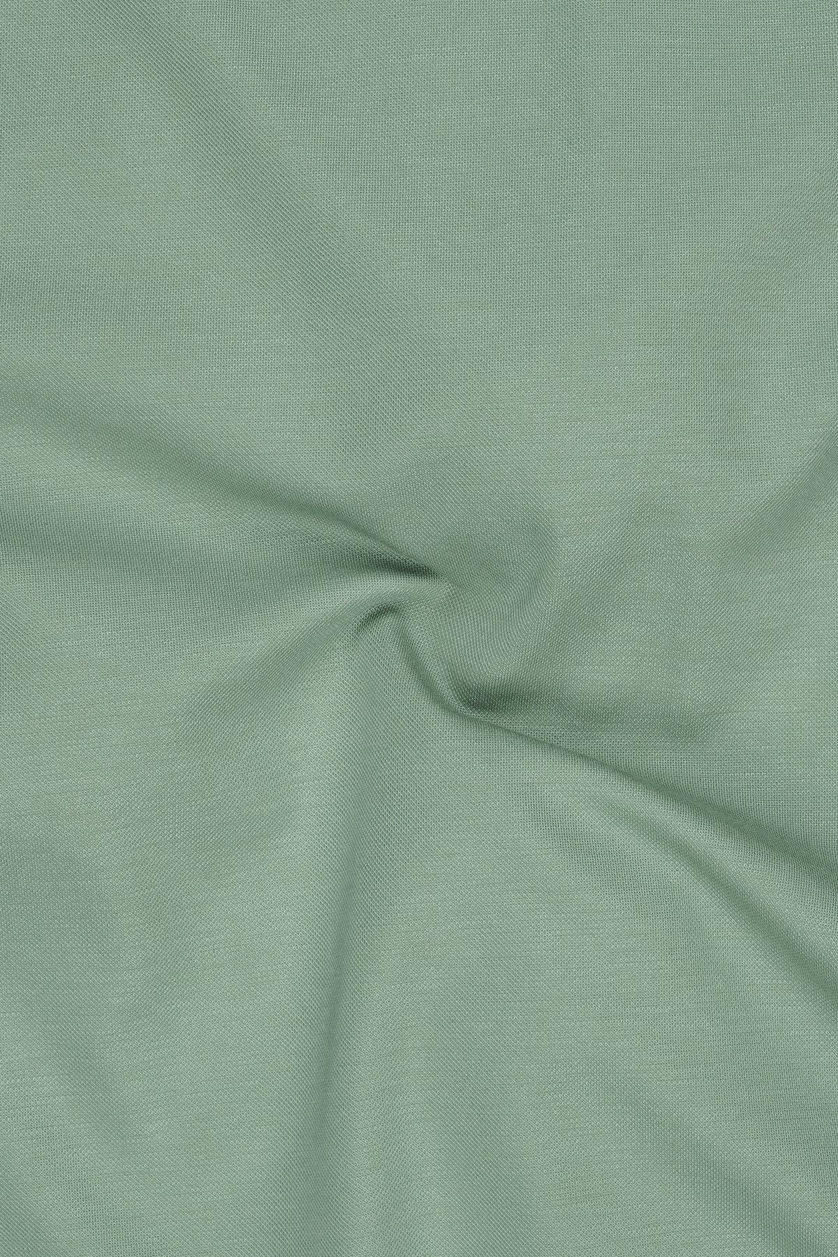 Spanish Green Premium Cotton Pique Polo