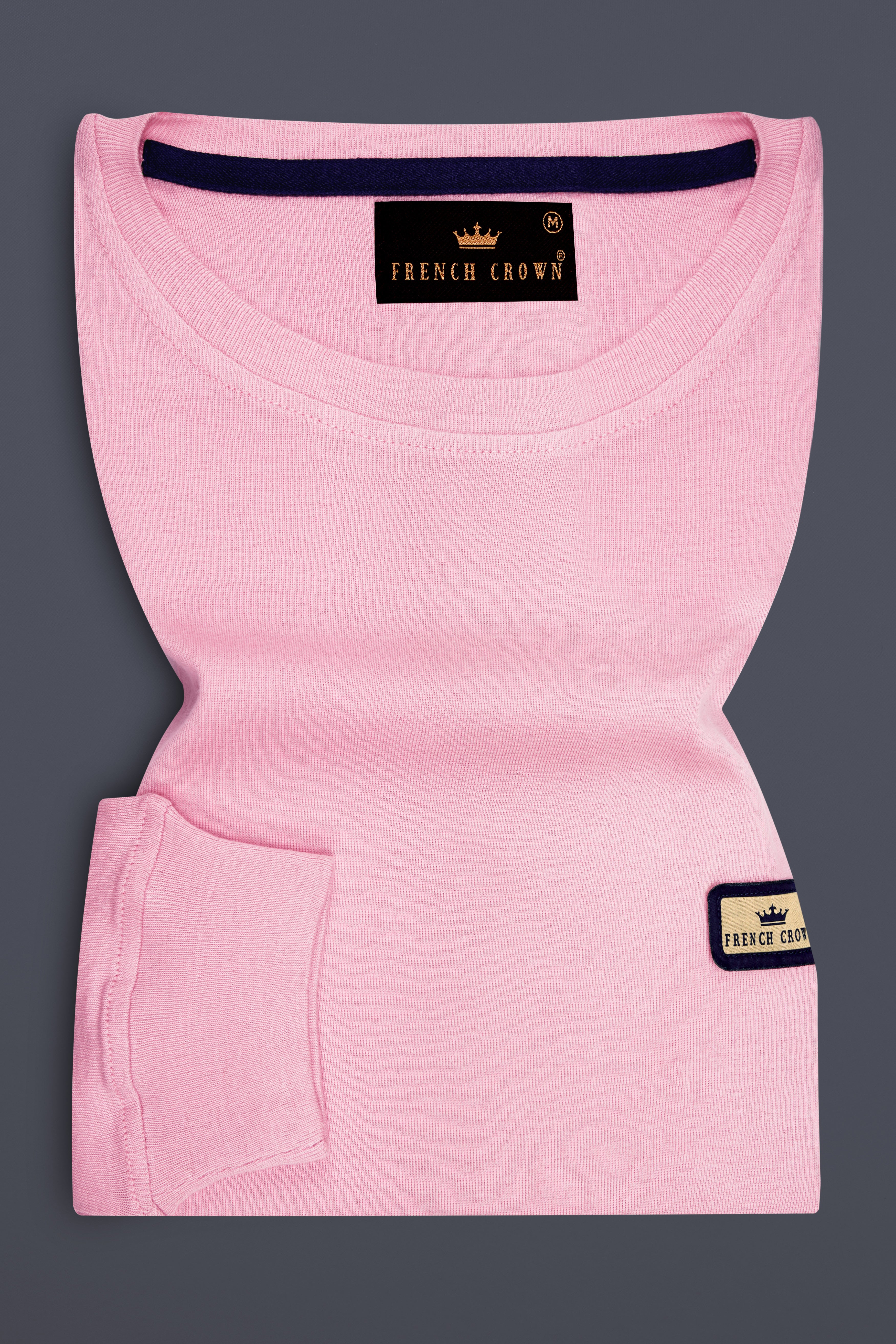 Sundown Pink Full Sleeve Premium Cotton Jersey Sweatshirt