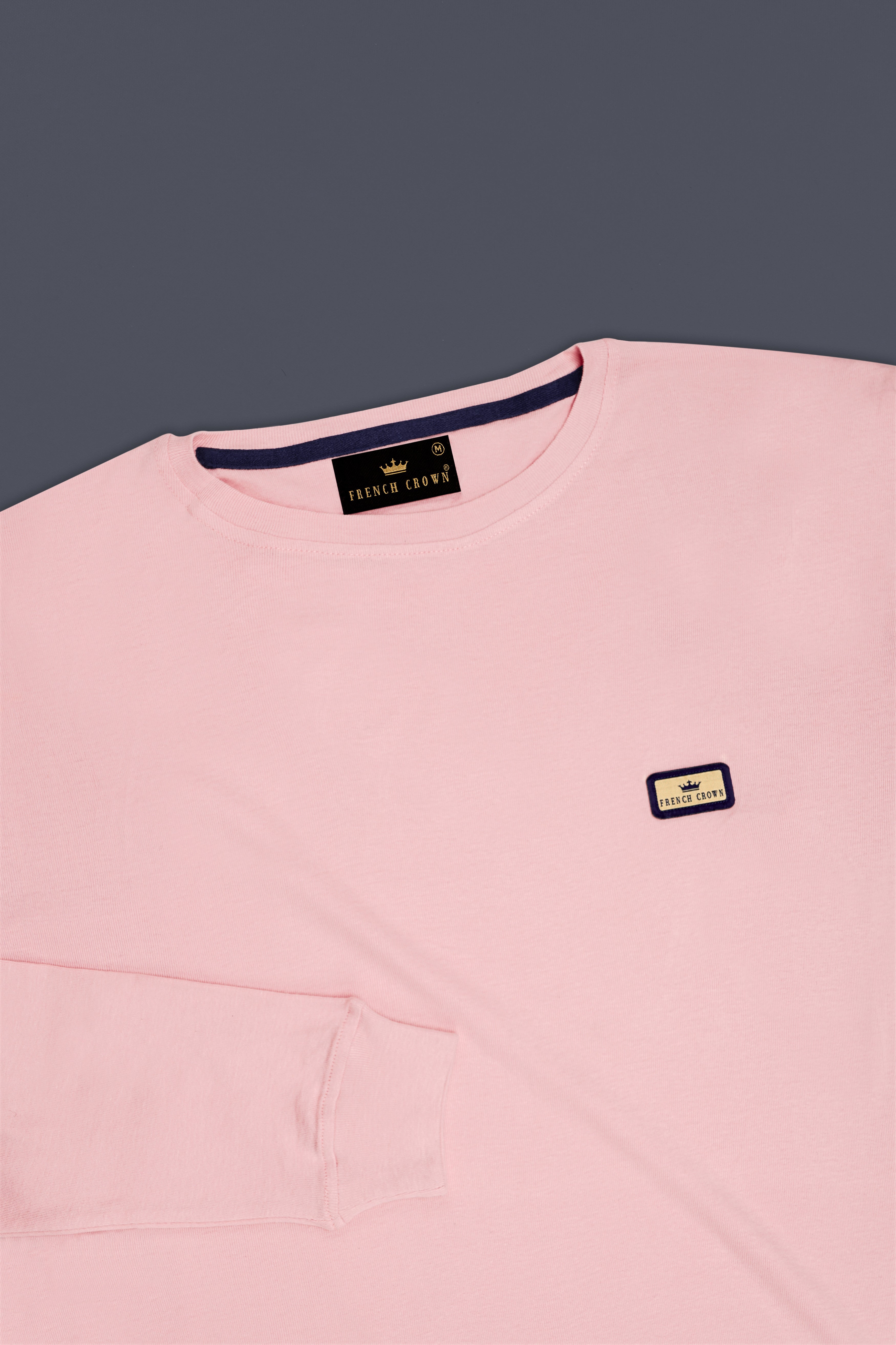 Chantilly Pink Full Sleeve Premium Cotton Jersey Sweatshirt