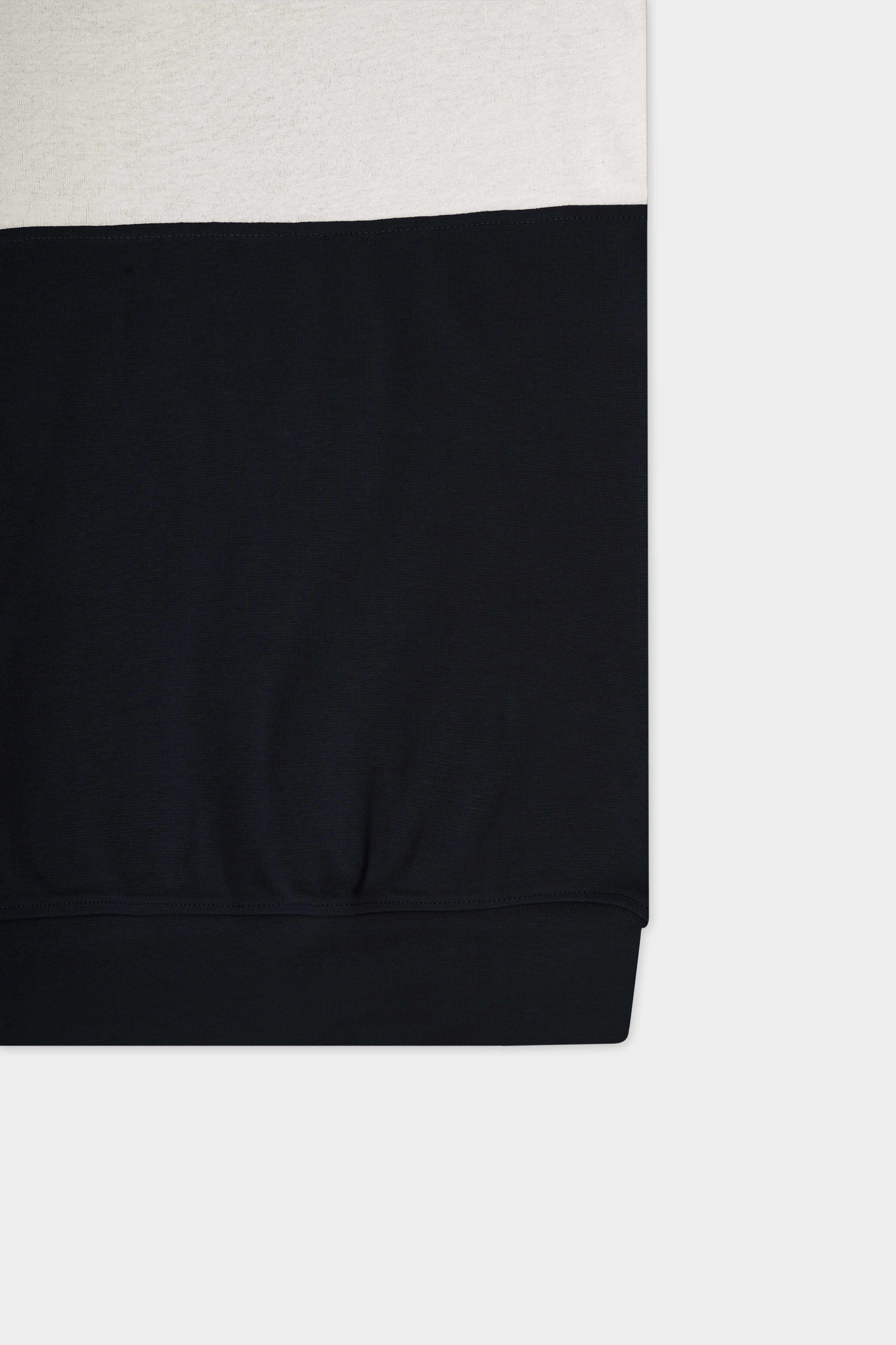 Jade Black and Wheatfield Full Sleeve Premium Cotton Jersey Sweatshirt