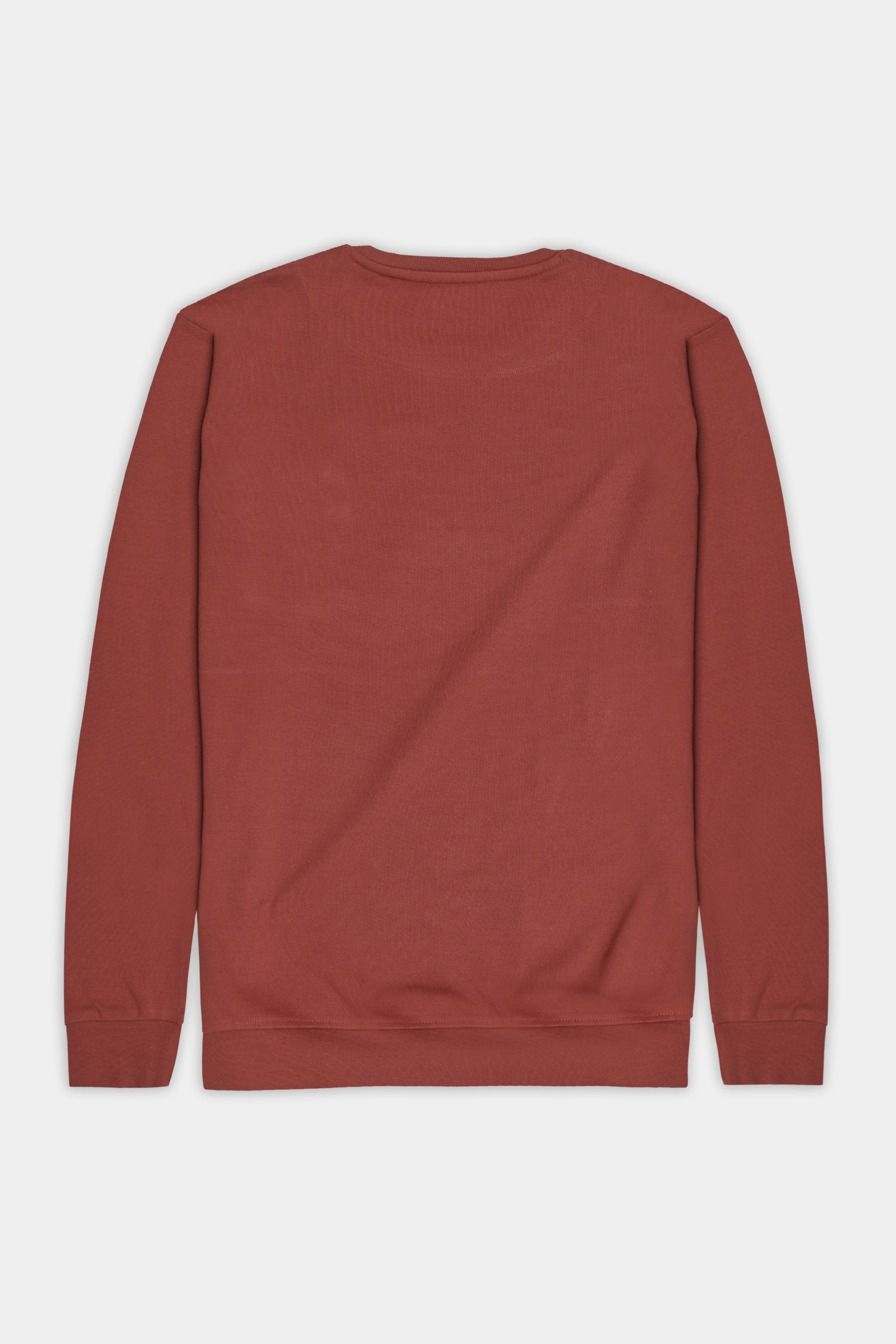 Kenyan Copper and Picton Blue Super Soft Premium Jersey Sweatshirt
