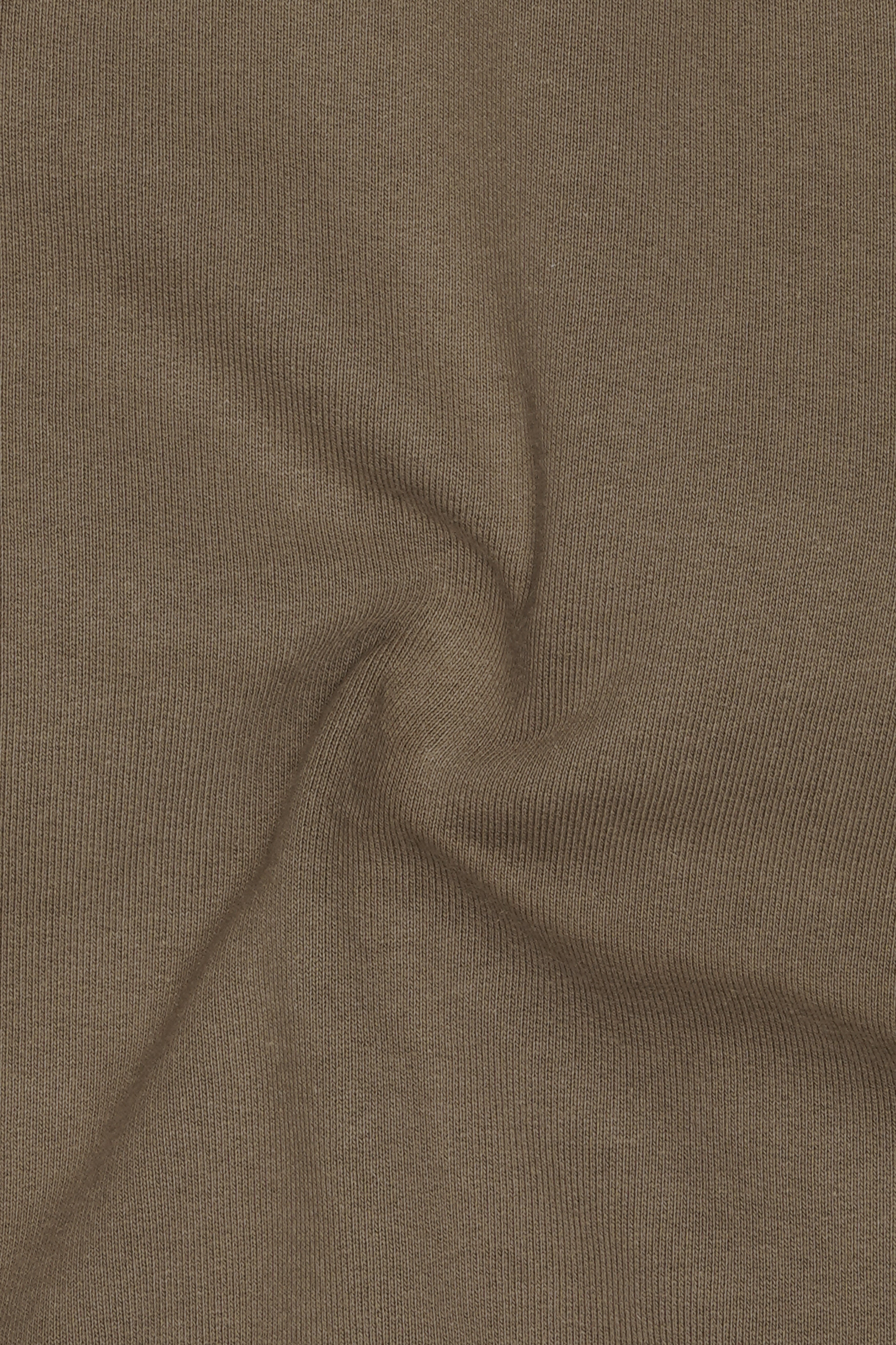 Brown With Cream Full Sleeve Premium Cotton Heavyweight Jacket And Sweatshirt