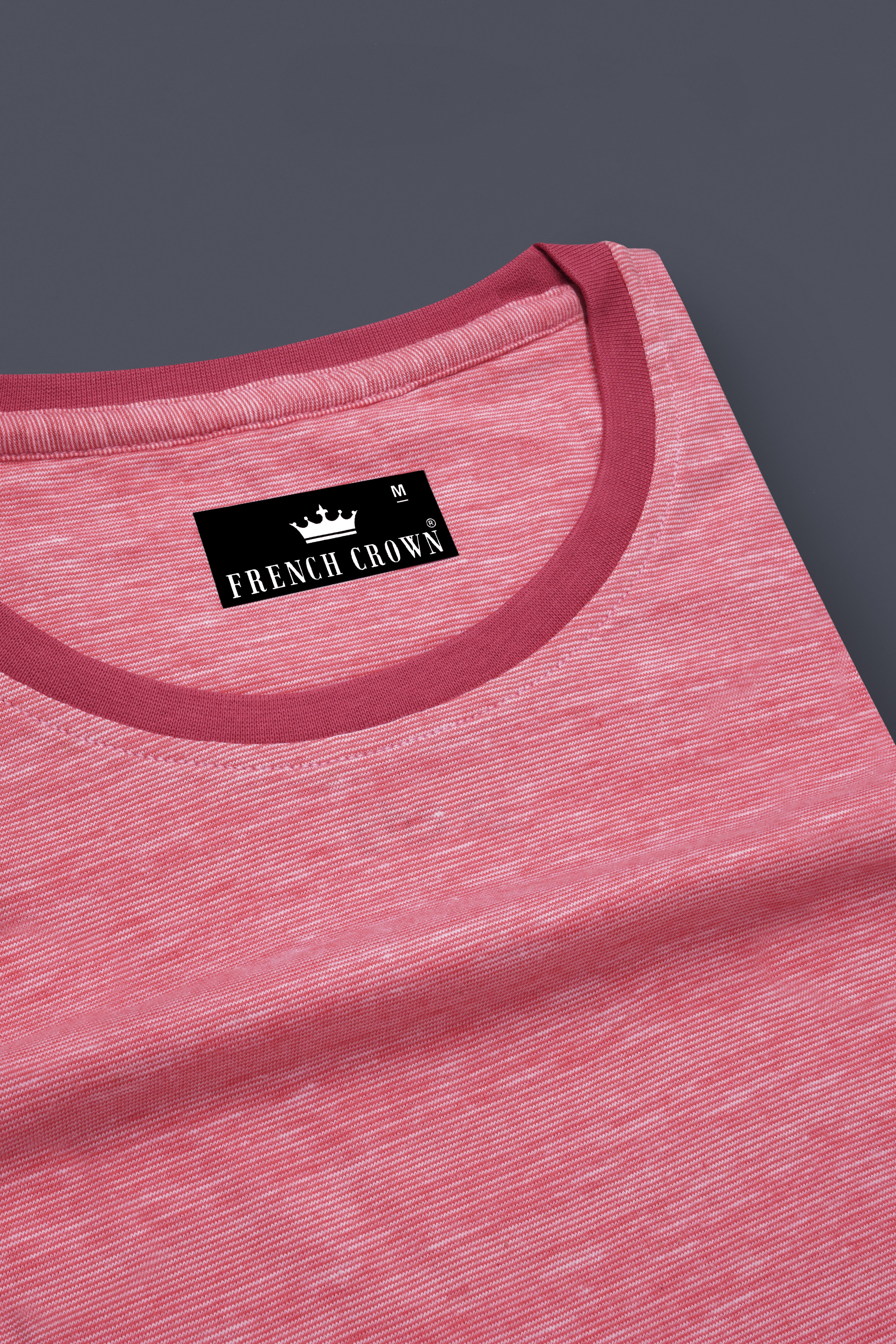 Sherbet Pink Premium Cotton T-Shirt