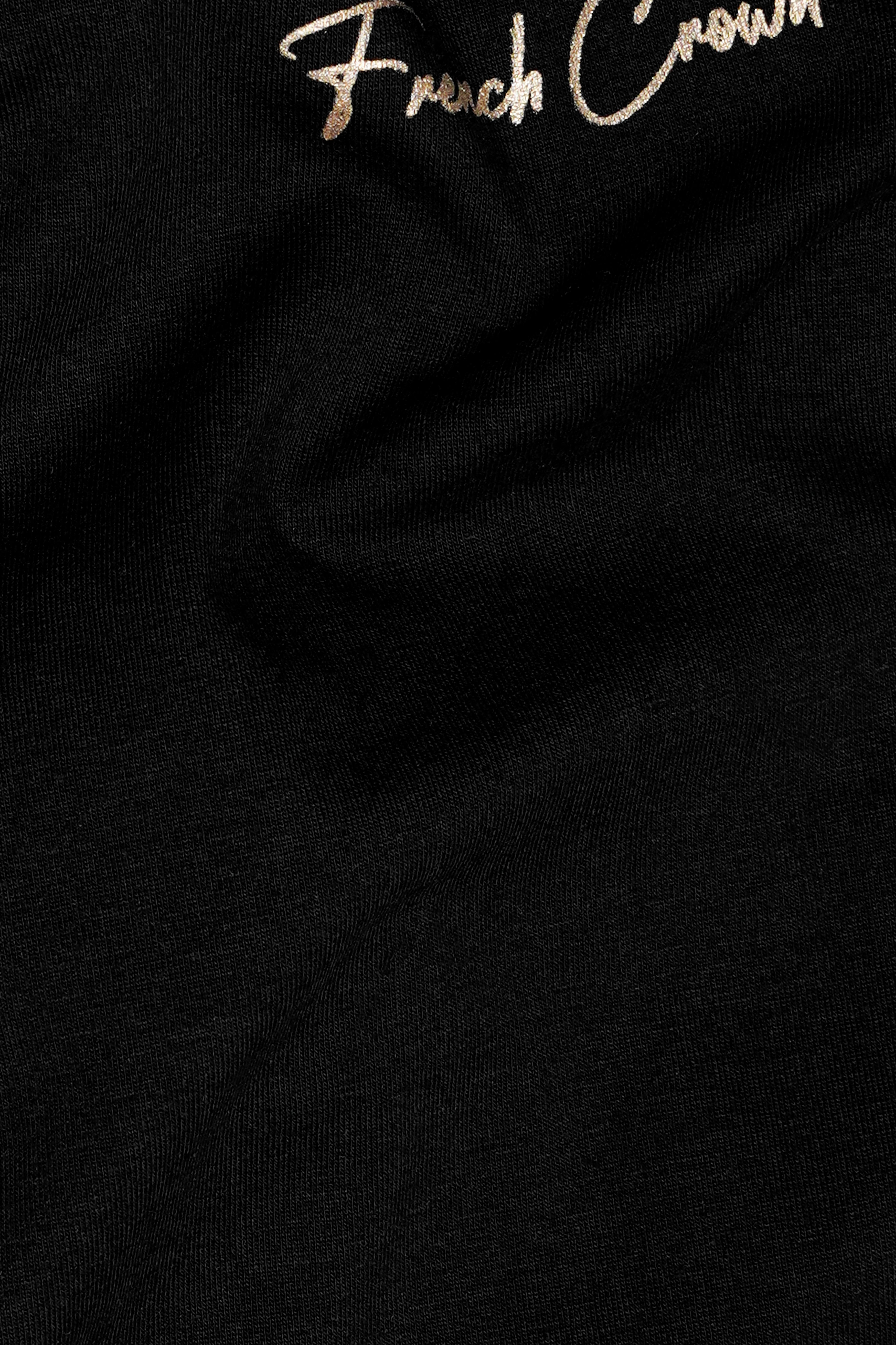 Jade Black Premium Cotton T-Shirt