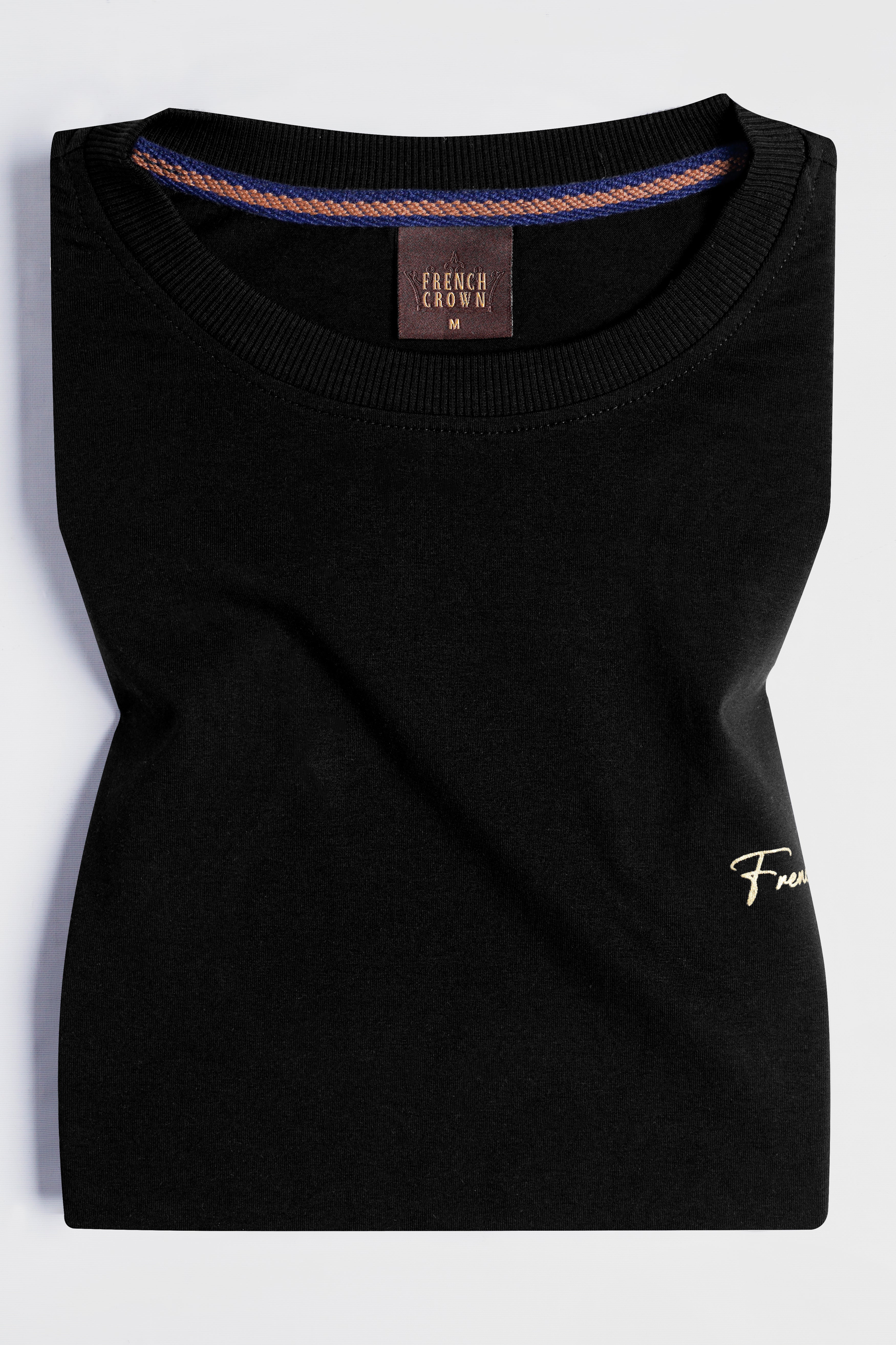 Jade Black Premium Cotton T-Shirt TS852-S, TS852-M, TS852-L, TS852-XL, TS852-XXL