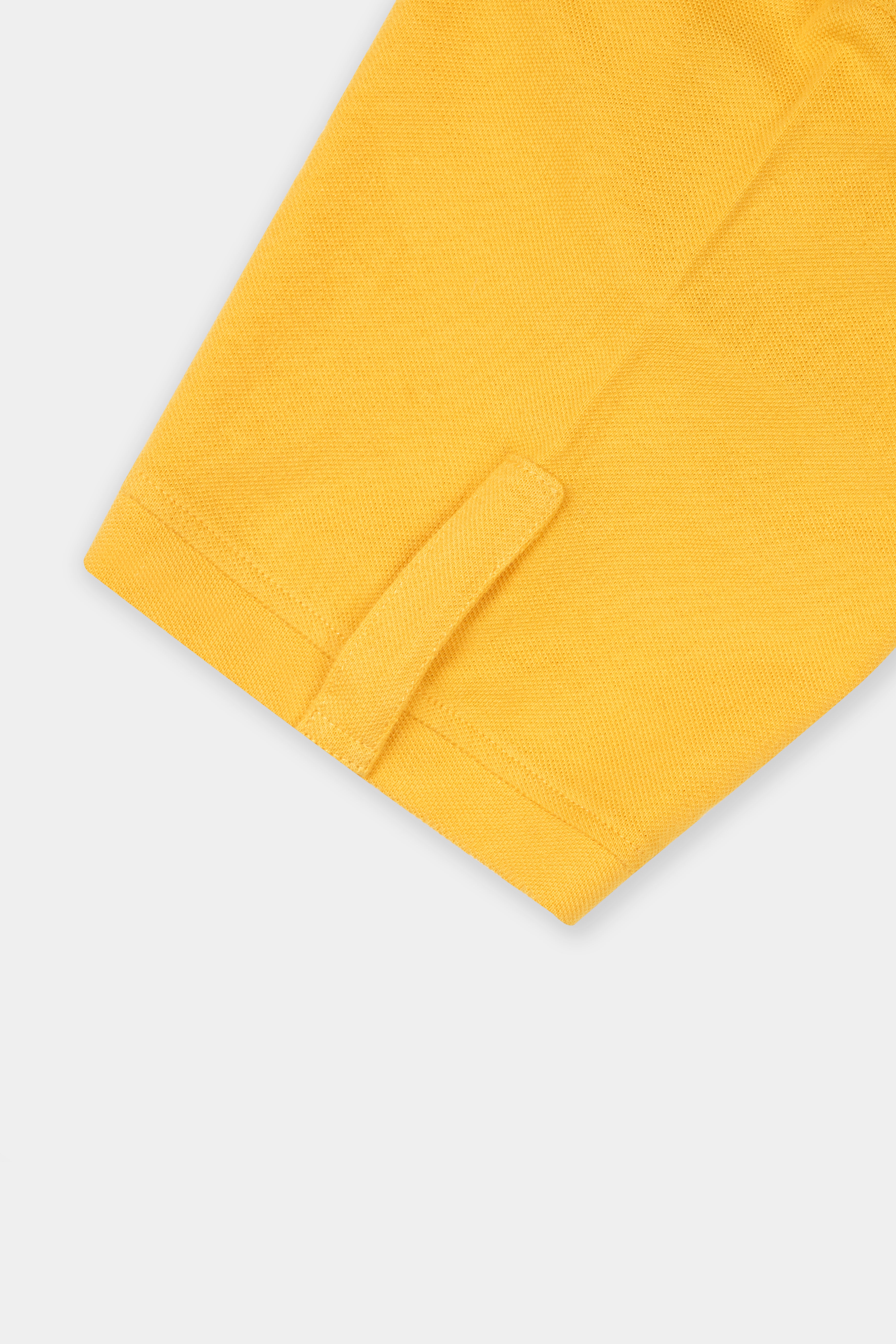 Mikado yellow Premium Cotton Pique Polo TS955-S, TS955-M, TS955-L, TS955-XL, TS955-XXL