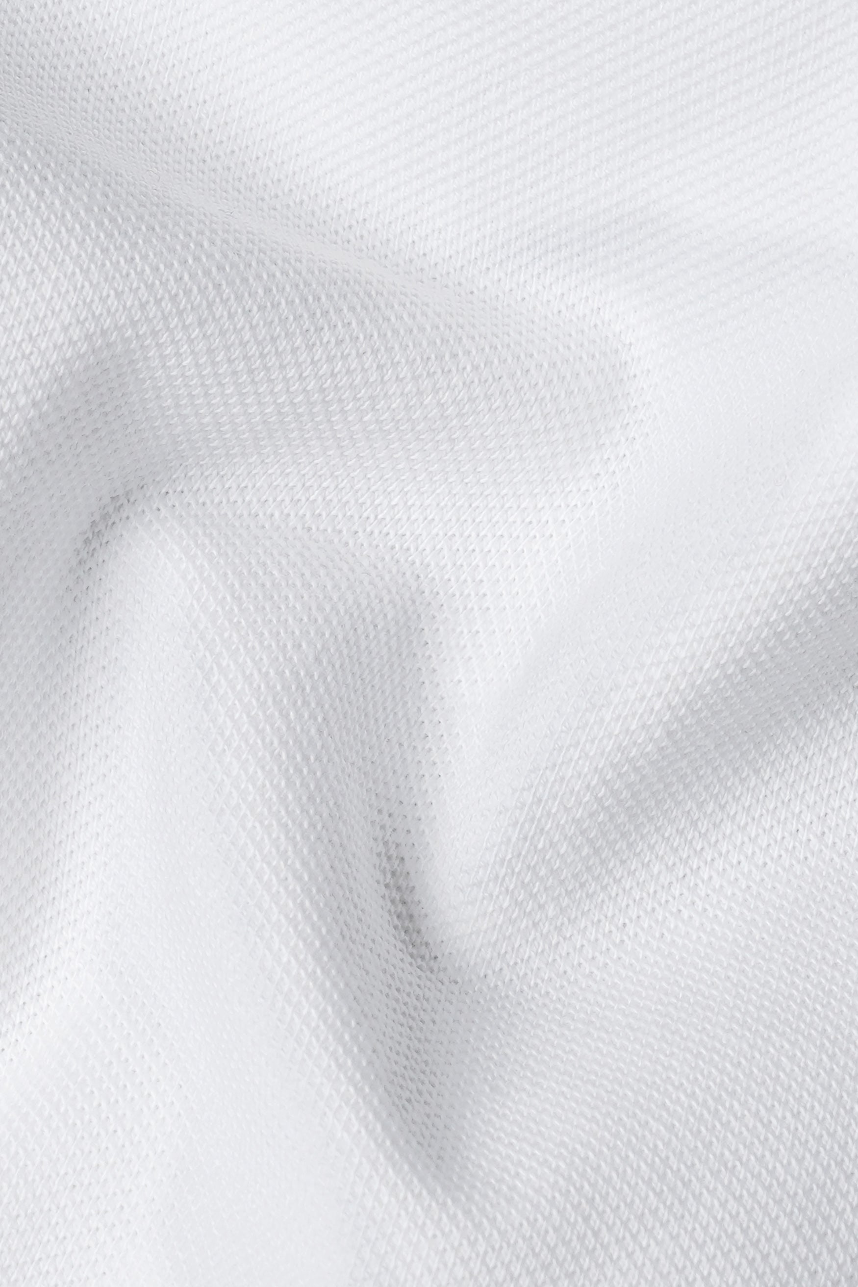 Bright White Premium Cotton Pique Polo