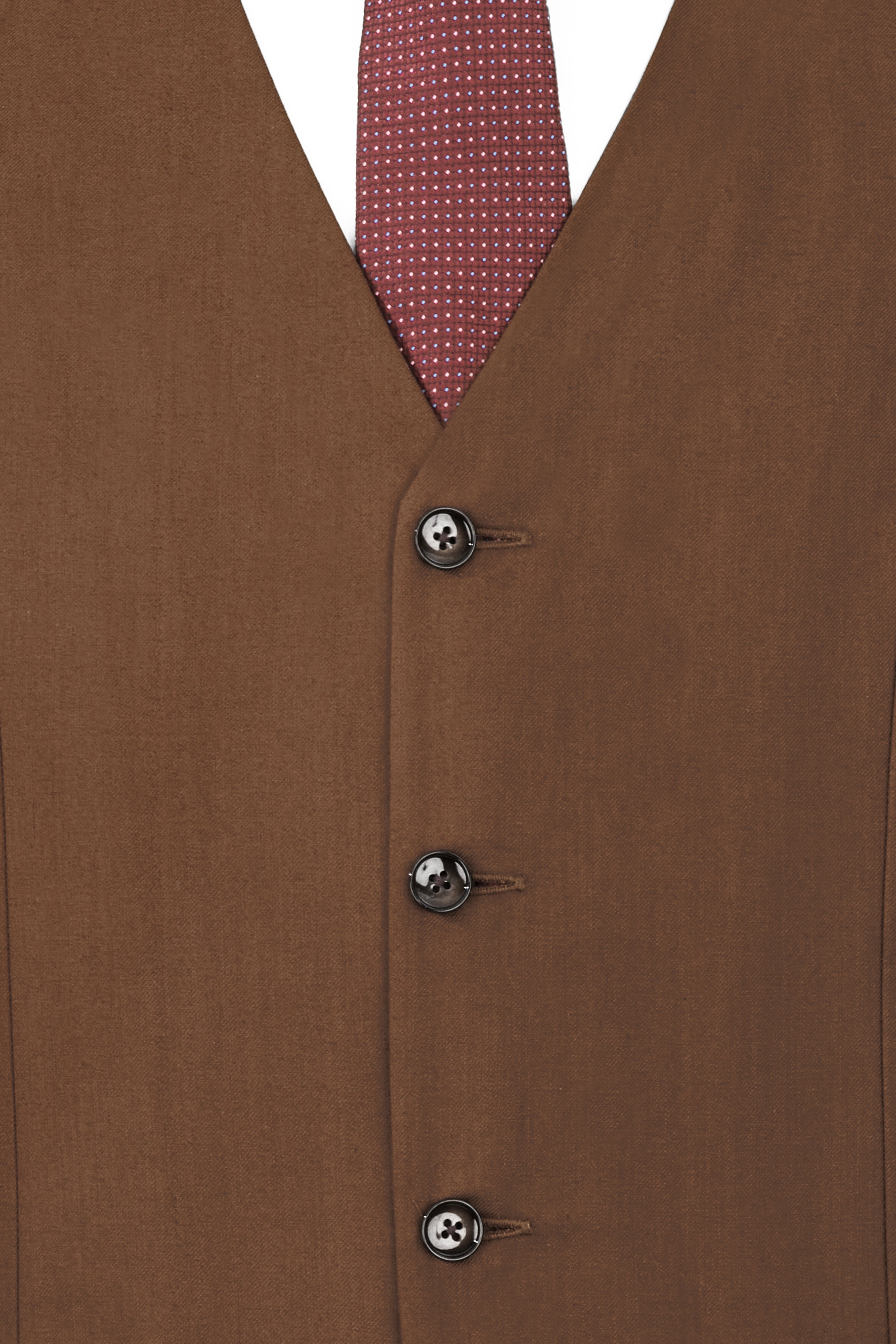 Jambalaya Brown Waistcoat