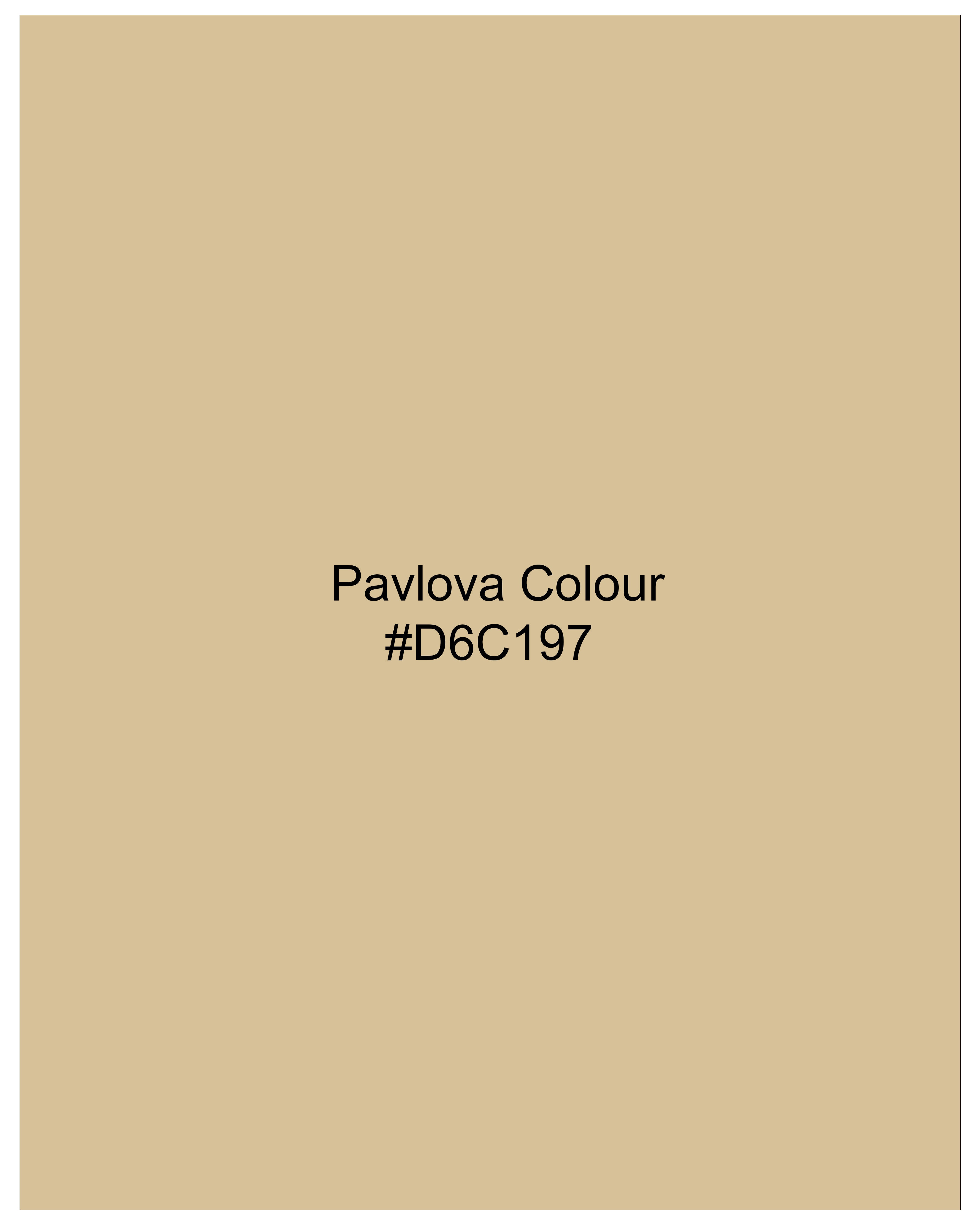 Pavlova Cream Solid Premium Cotton Waistcoat V2647-36, V2647-38, V2647-40, V2647-42, V2647-44, V2647-46, V2647-48, V2647-50, V2647-52, V2647-54, V2647-56, V2647-58, V2647-60