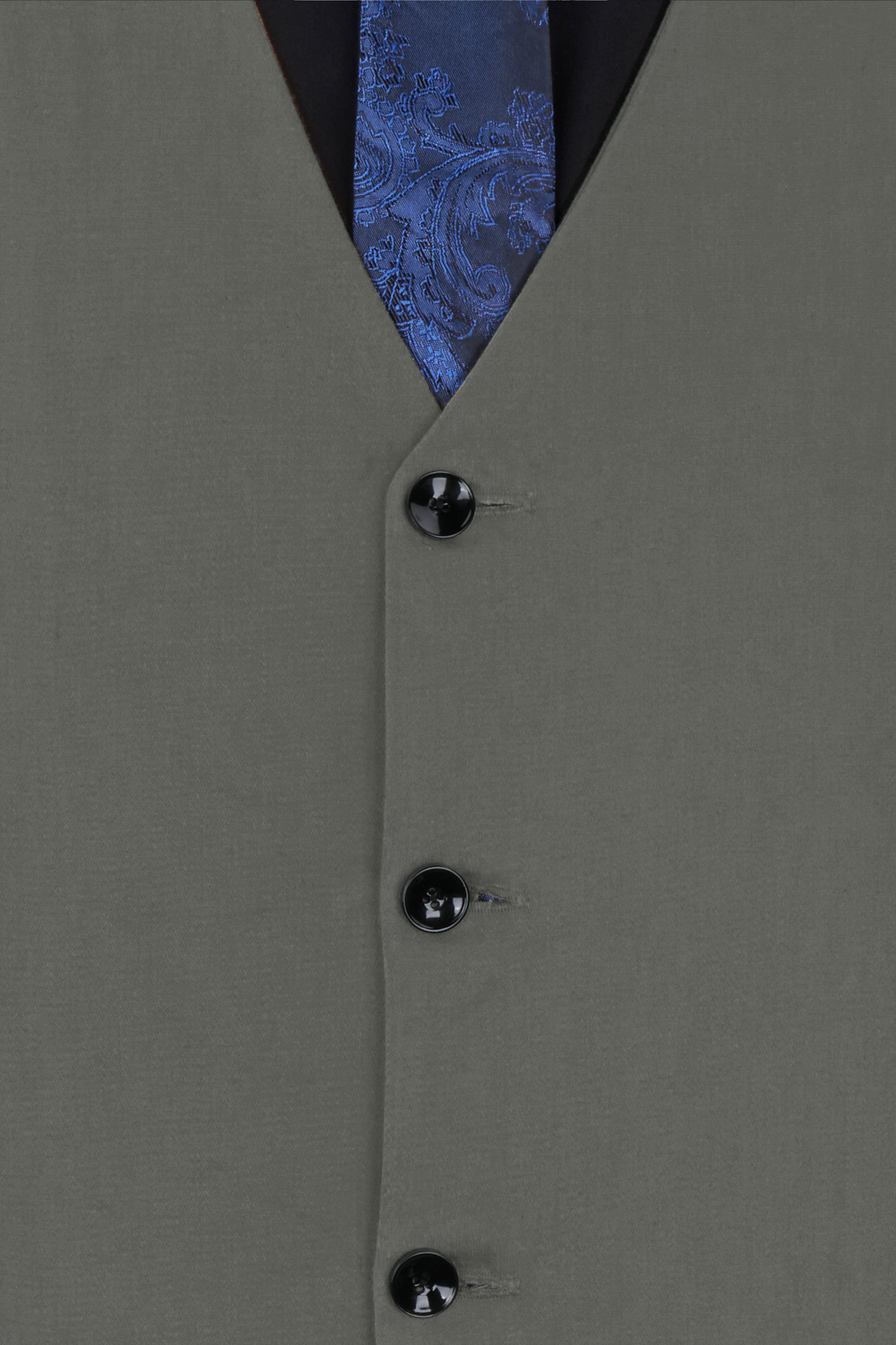 Ironside Gray Stretchable Premium Cotton traveler Waistcoat