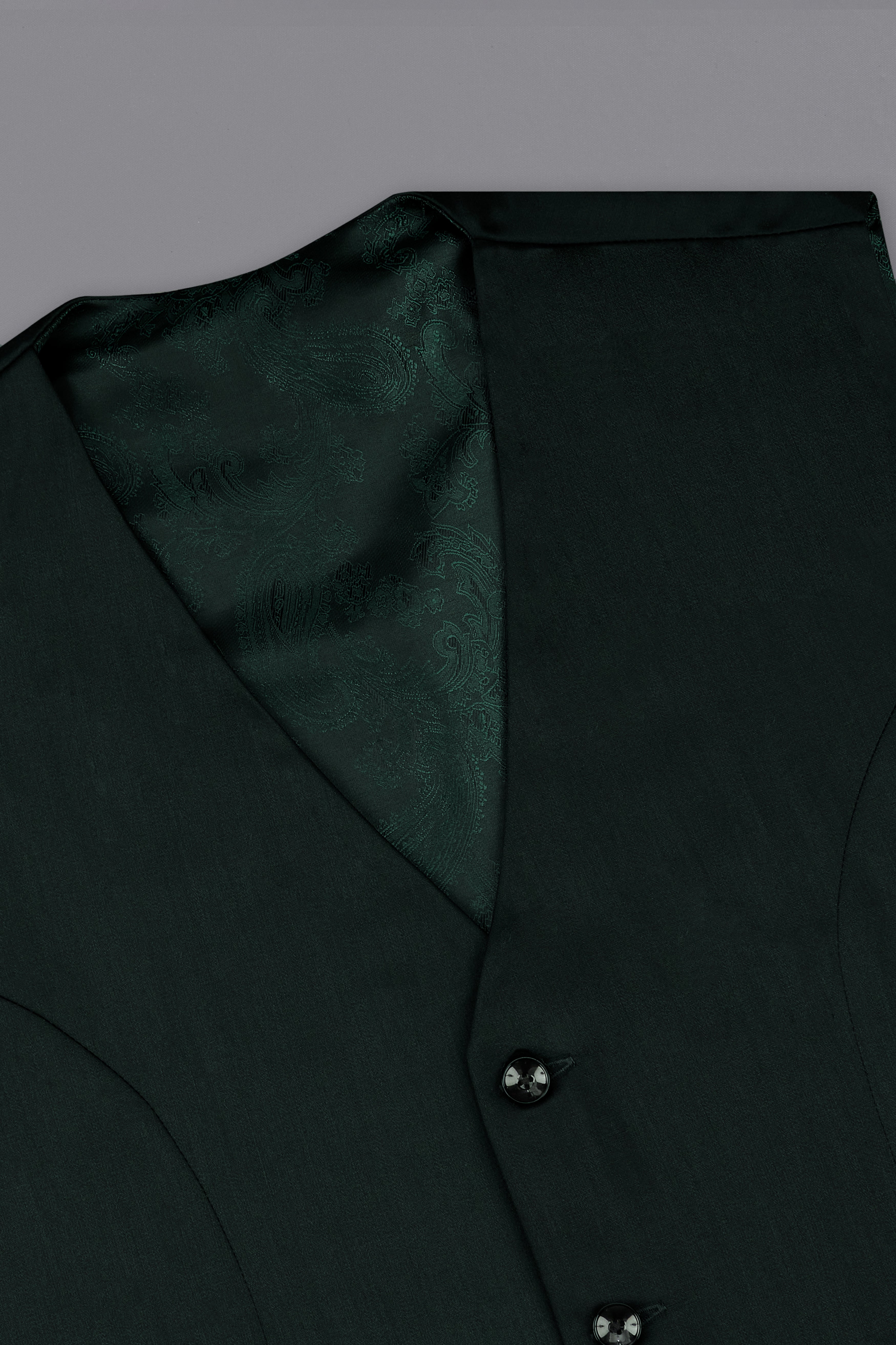 Juniper Green Subtle Sheen Waistcoat