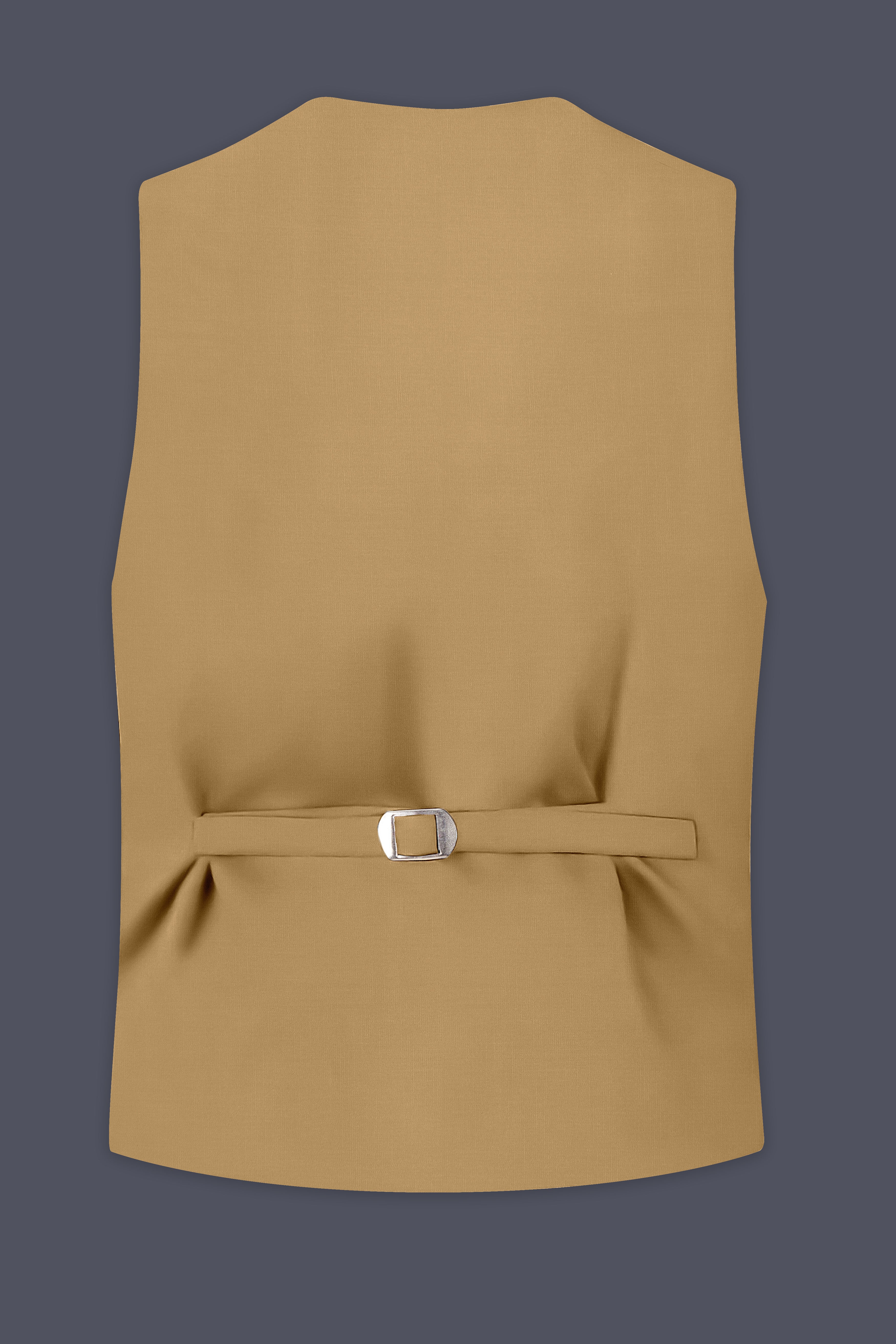 Oak Brown Premium Cotton Waistcoat