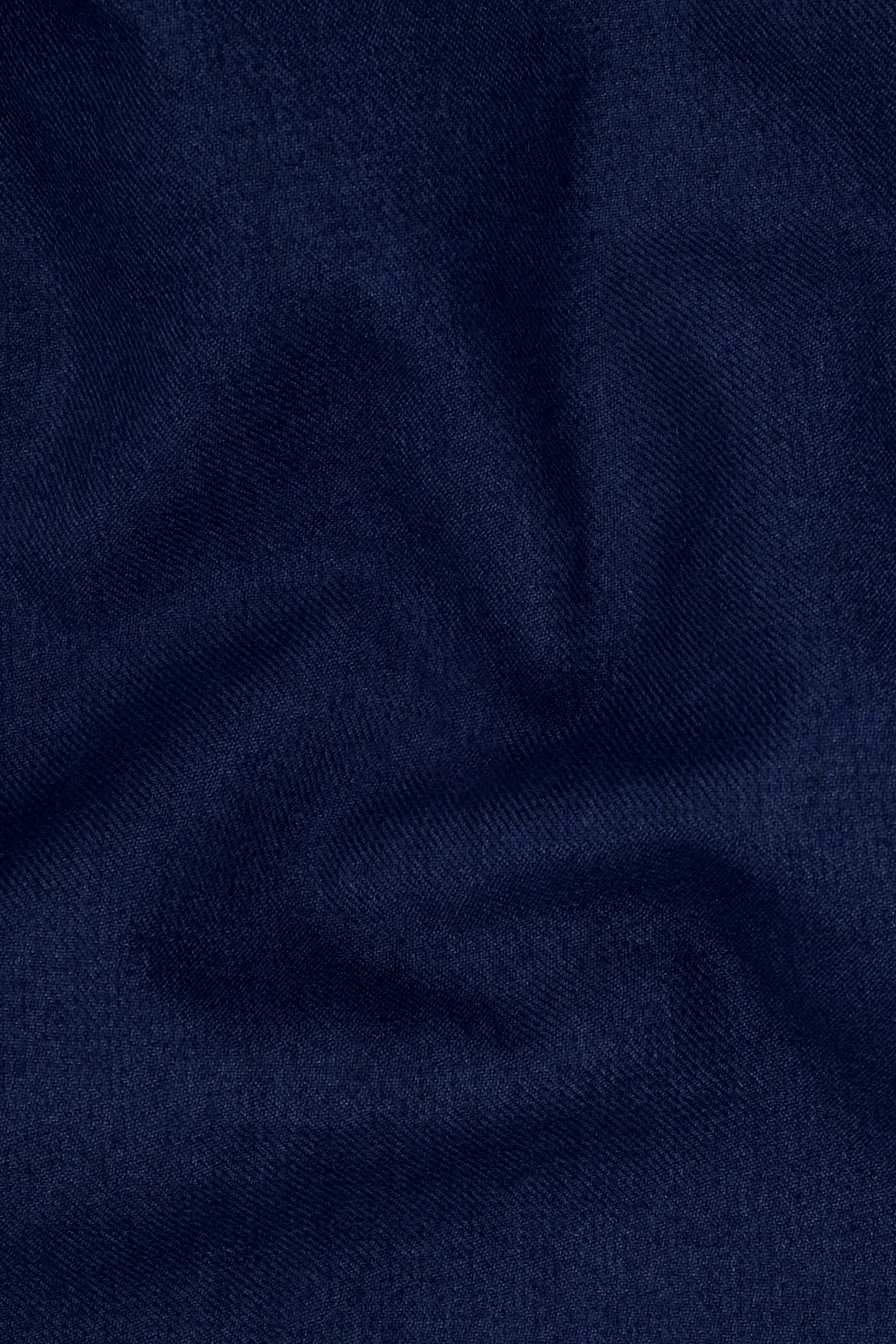 Baltic Navy Blue Wool Rich Waistcoat