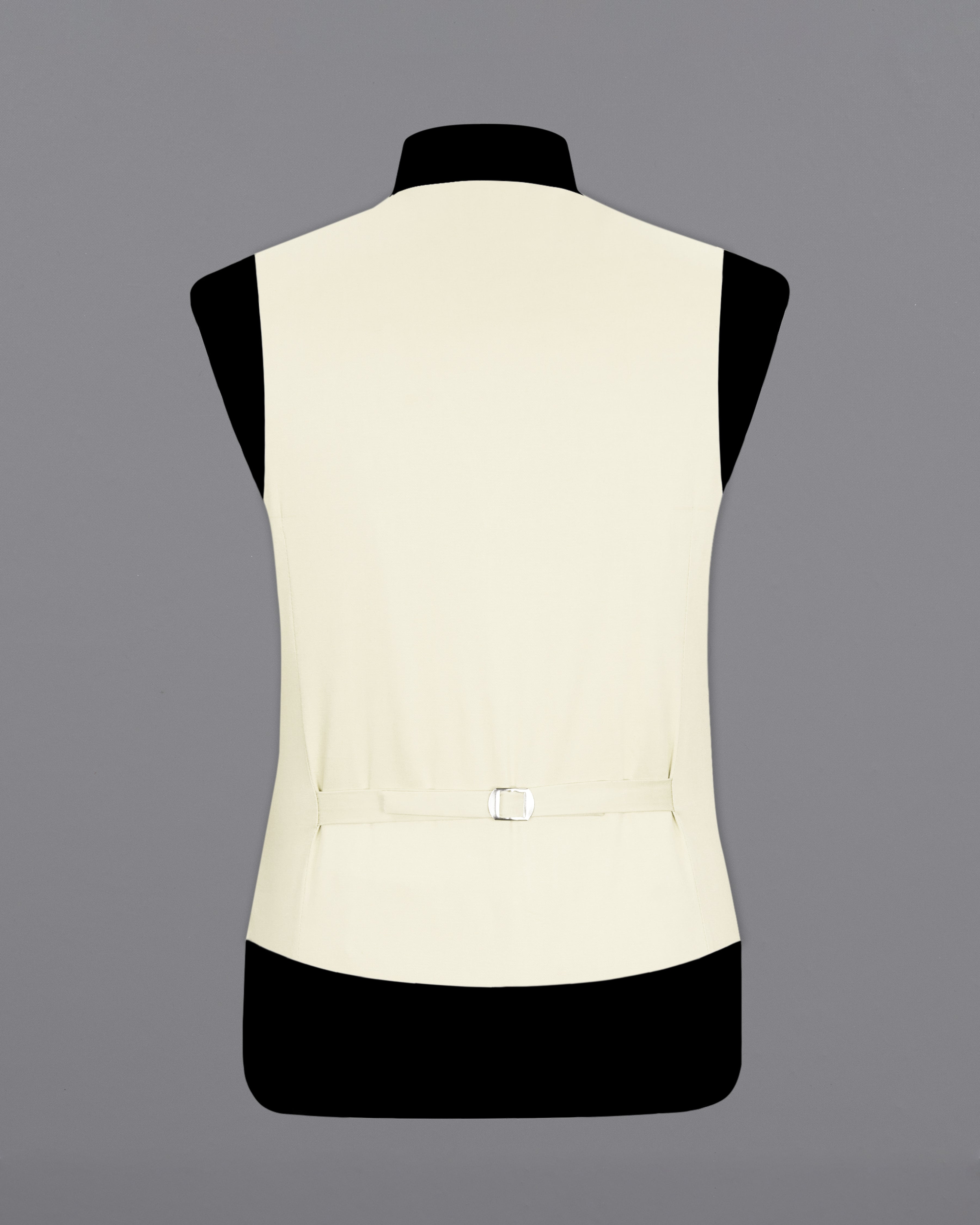 Merino Cream Stretchable Premium Cotton Waistcoat V2687-36, V2687-38, V2687-40, V2687-42, V2687-44, V2687-46, V2687-48, V2687-50, V2687-52, V2687-54, V2687-56, V2687-58, V2687-60