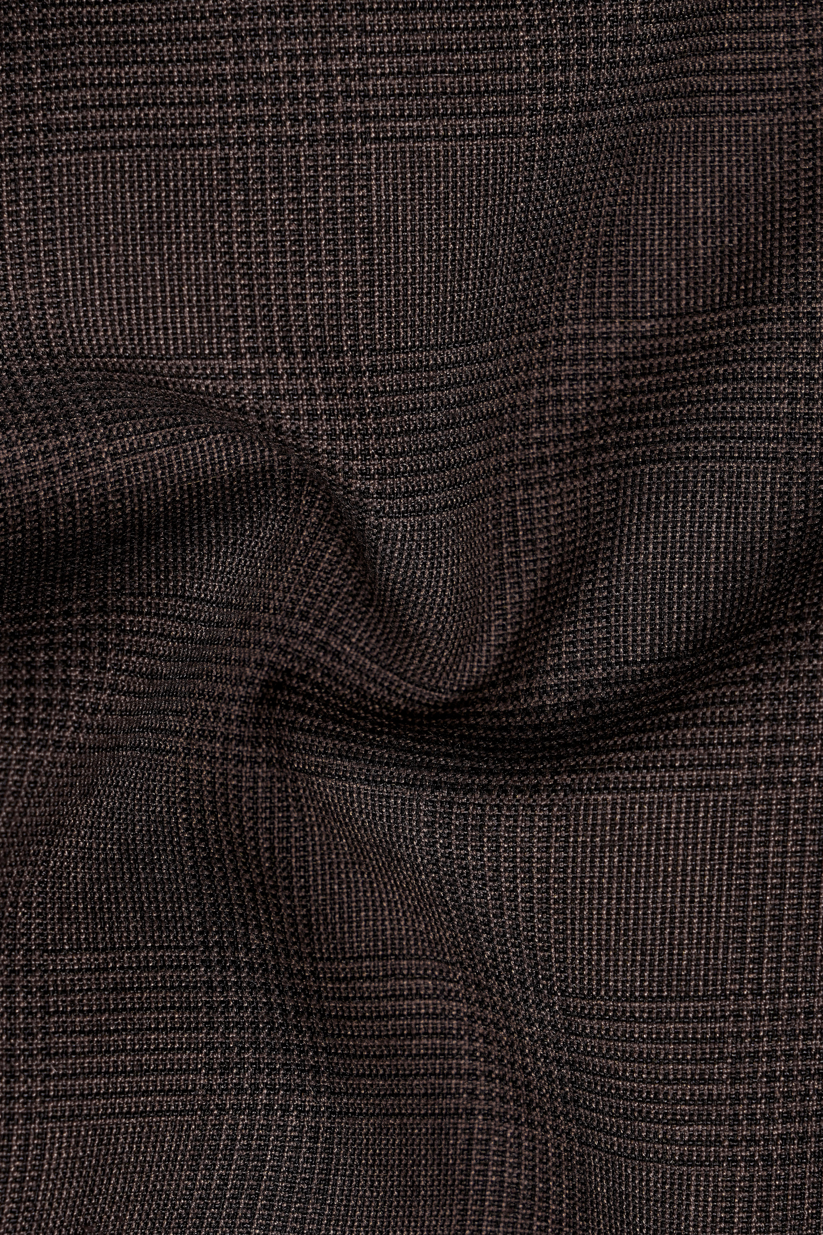 Taupe Coffee Brown Waistcoat