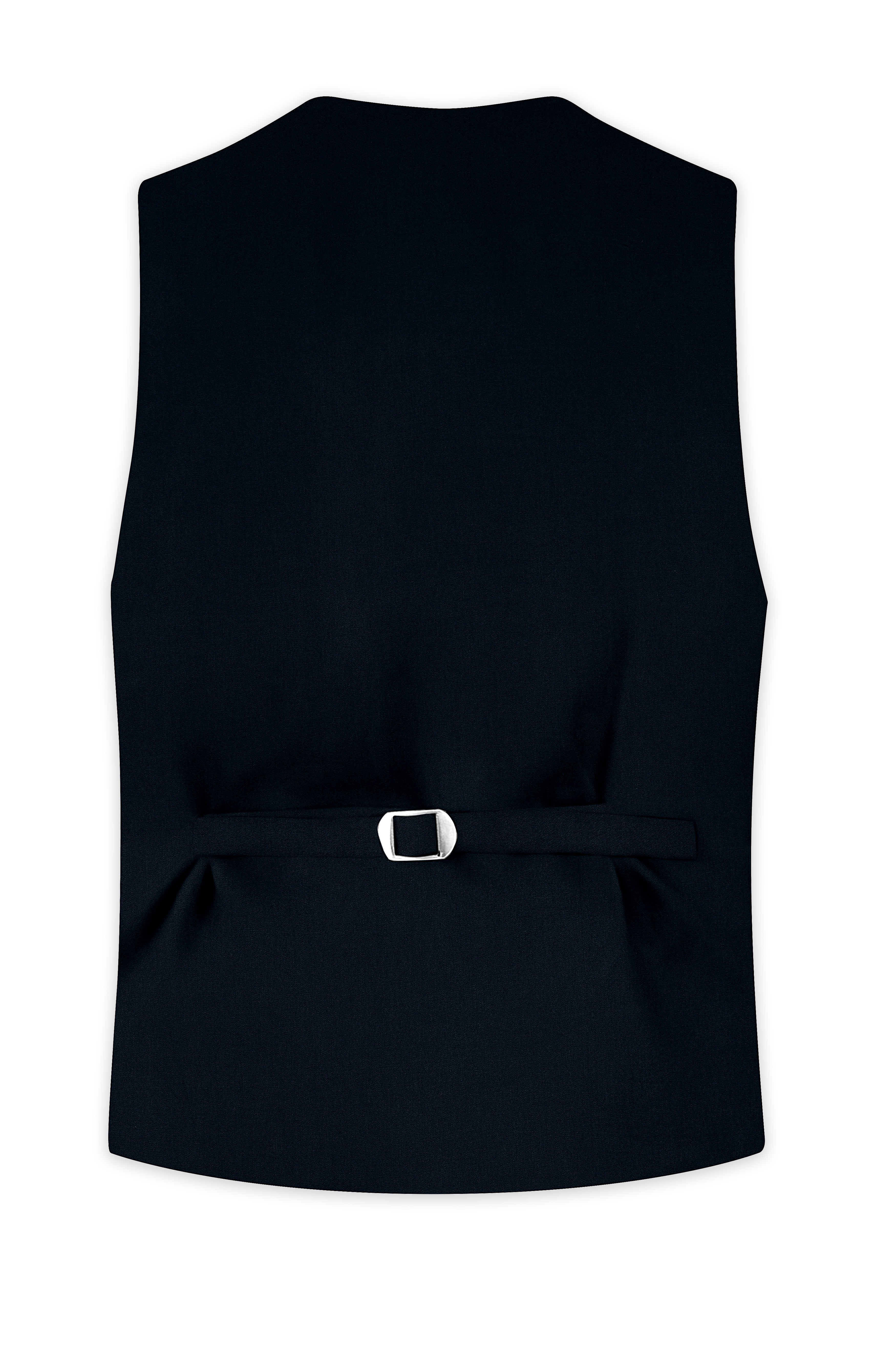 Bunker Blue Premium Cotton Waistcoat