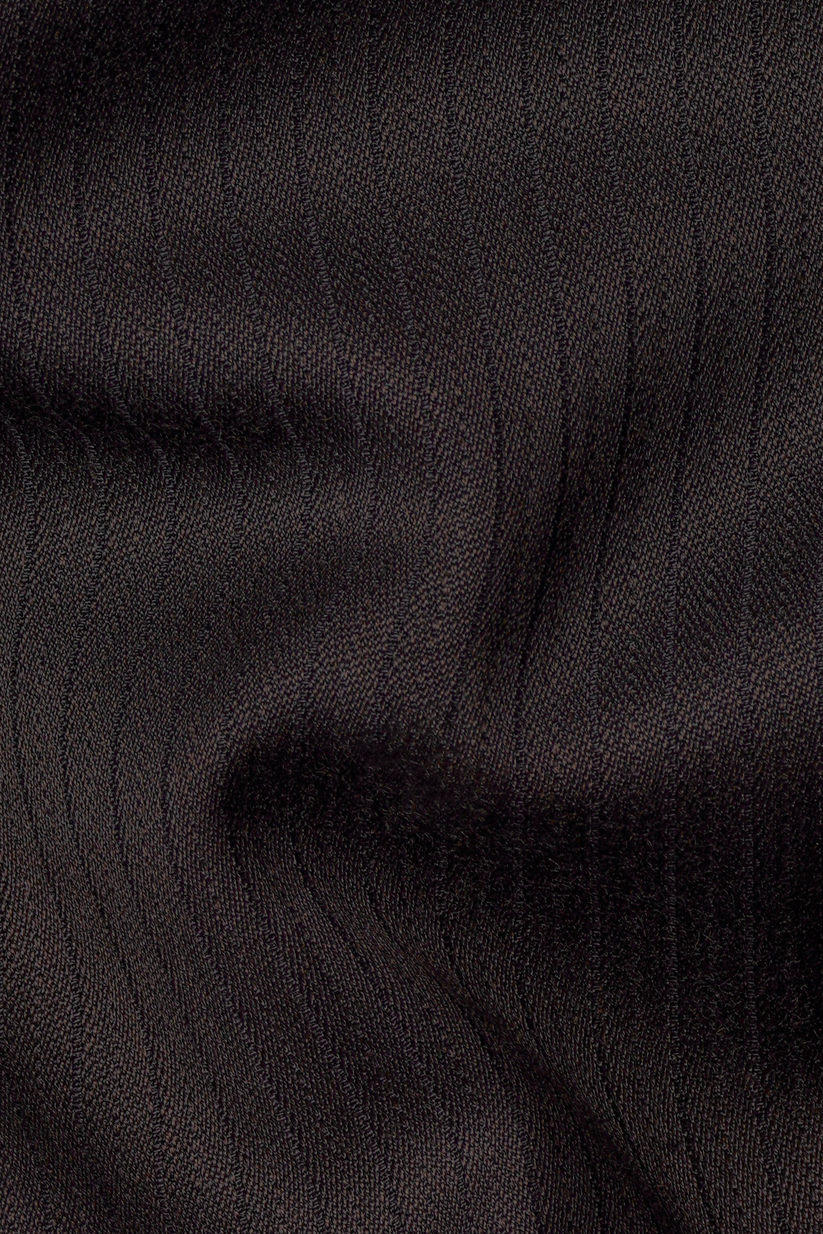 Iridium Gray Hand Stitched Lapels Wool Rich Waistcoat