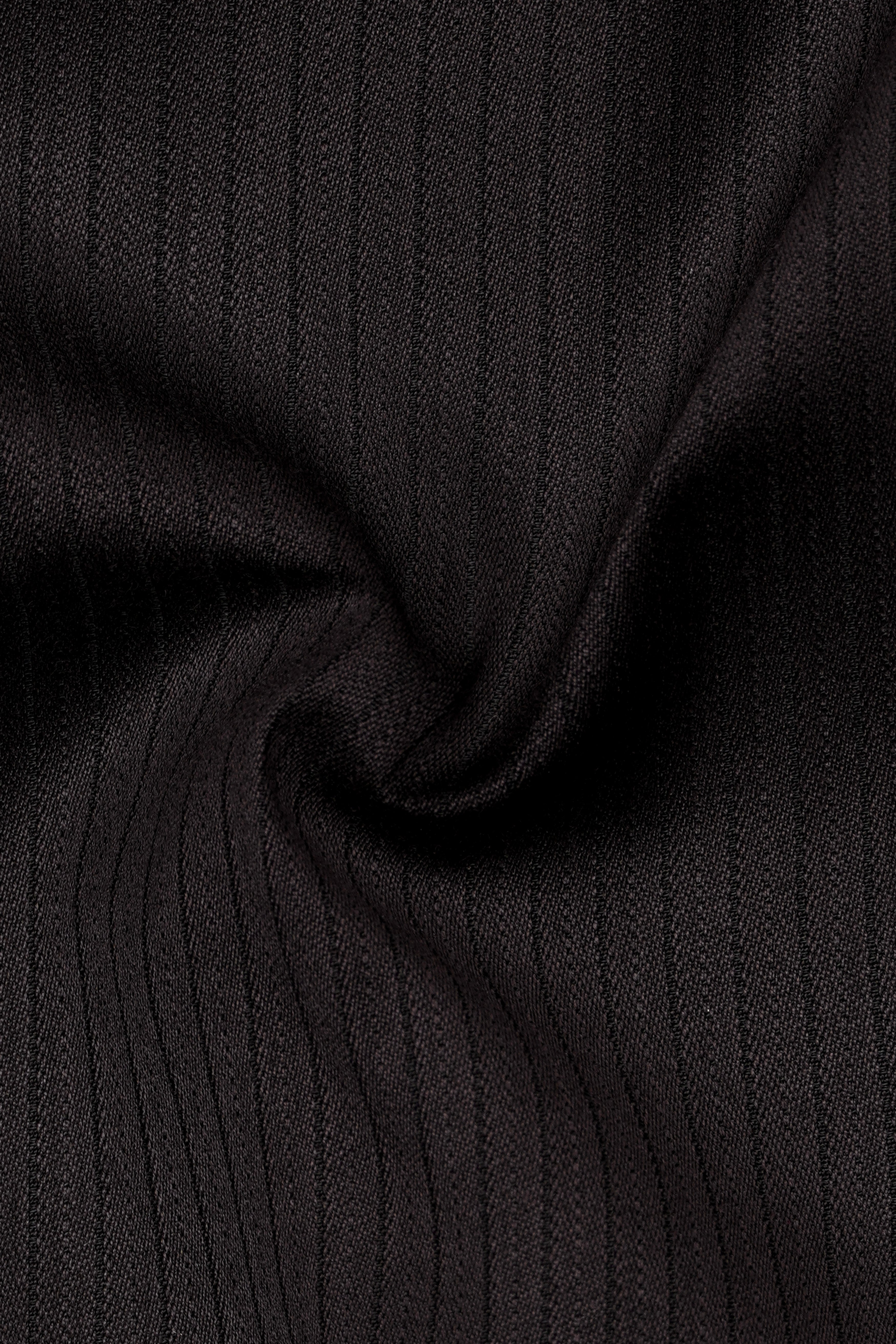 Iridium Gray Hand Stitched Lapels Wool Rich Waistcoat