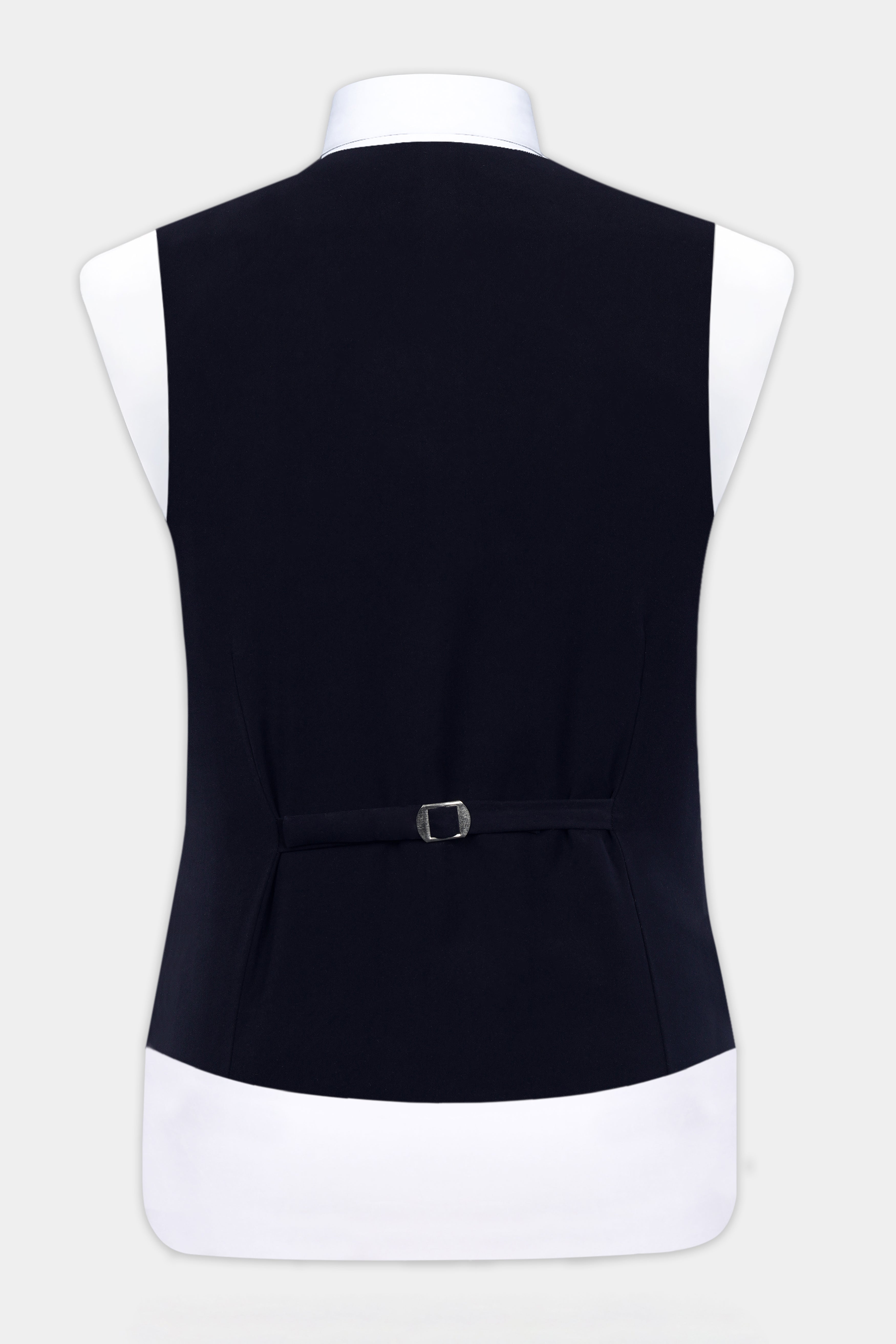 Korean Blue (The Best Blue We have) Wool Rich Stretchable Traveler Waistcoat