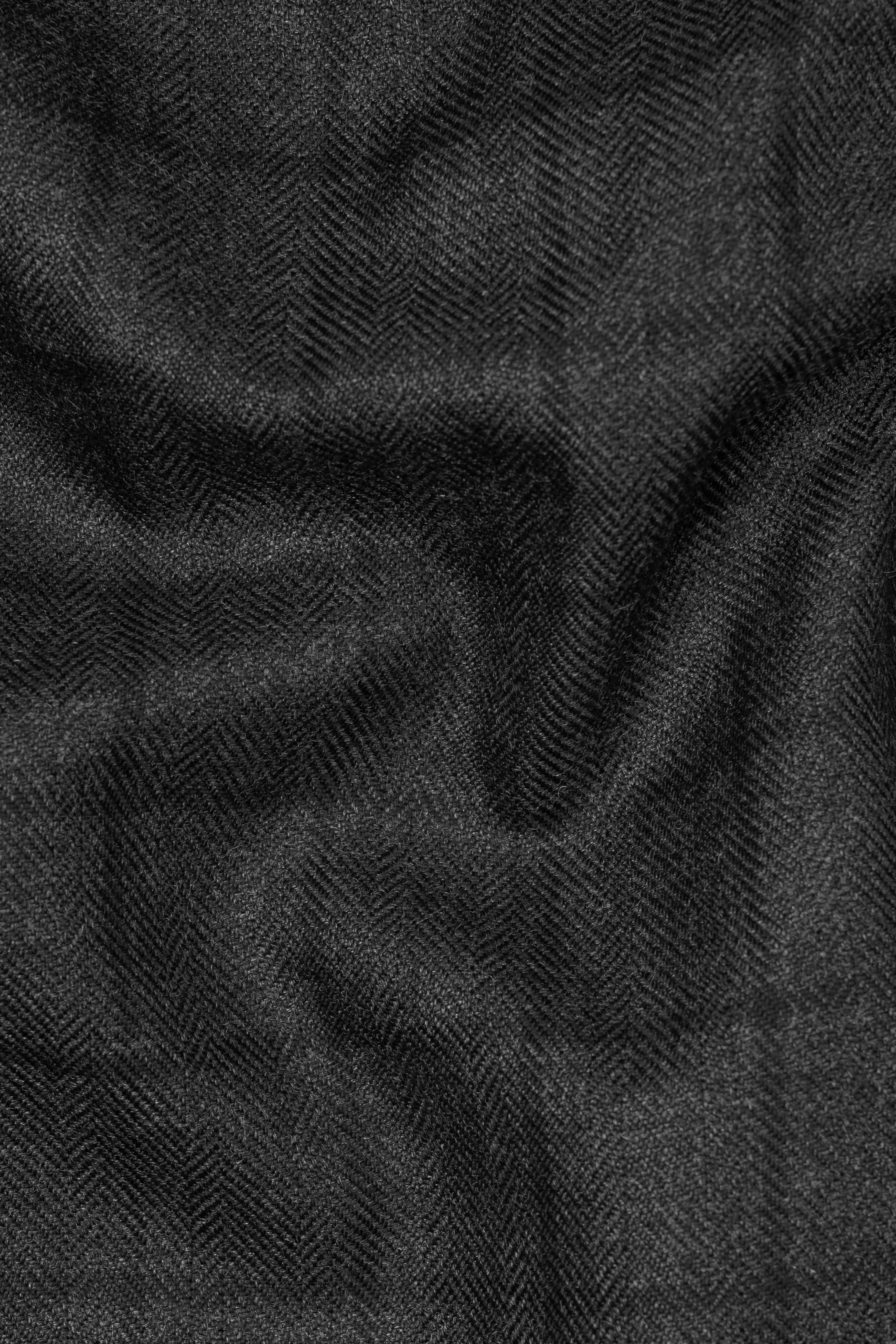 Zeus Dark Brown Plaid Tweed Waistcoat