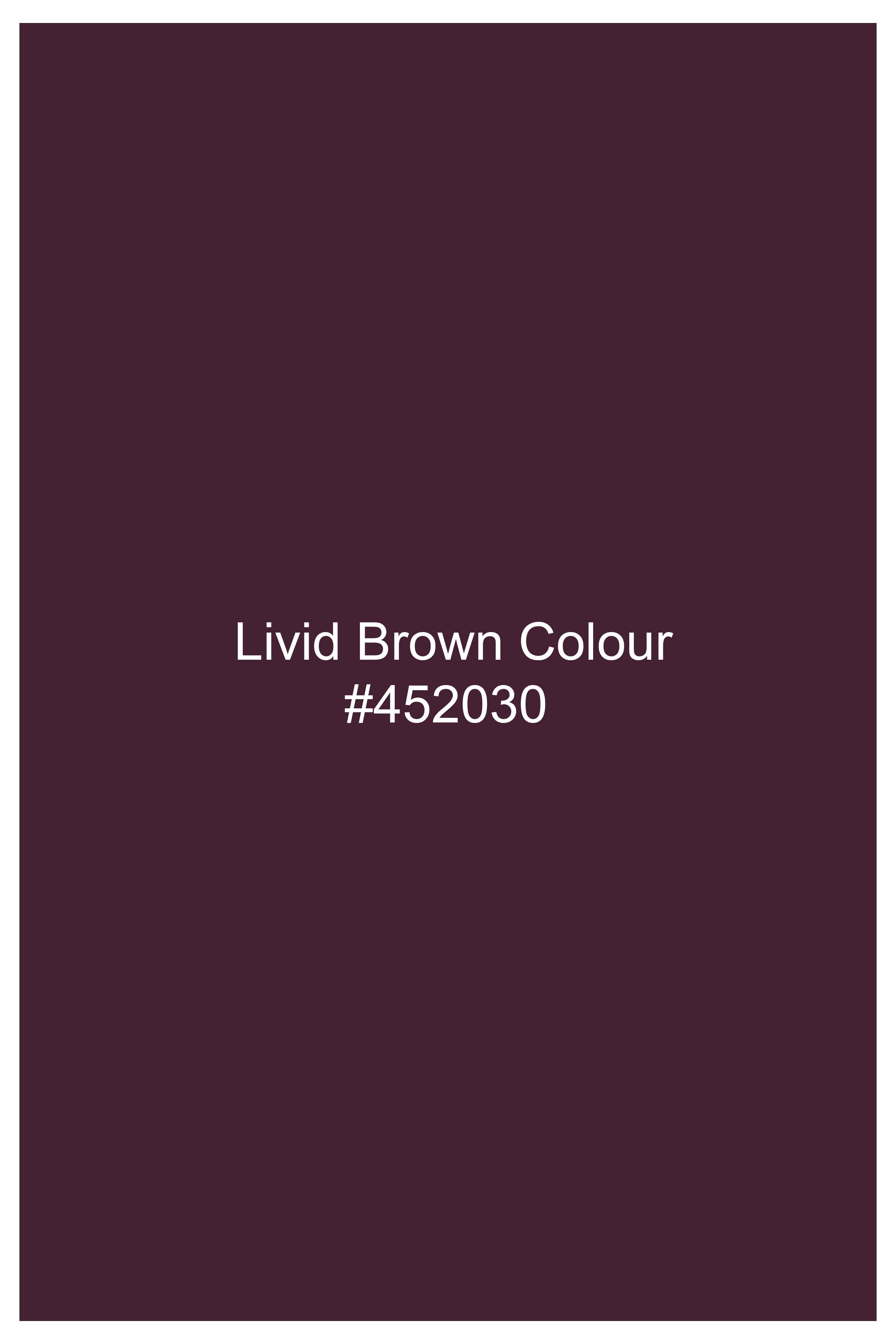 Berry Grid-Livid Maroon Plaid Tweed Waistcoat