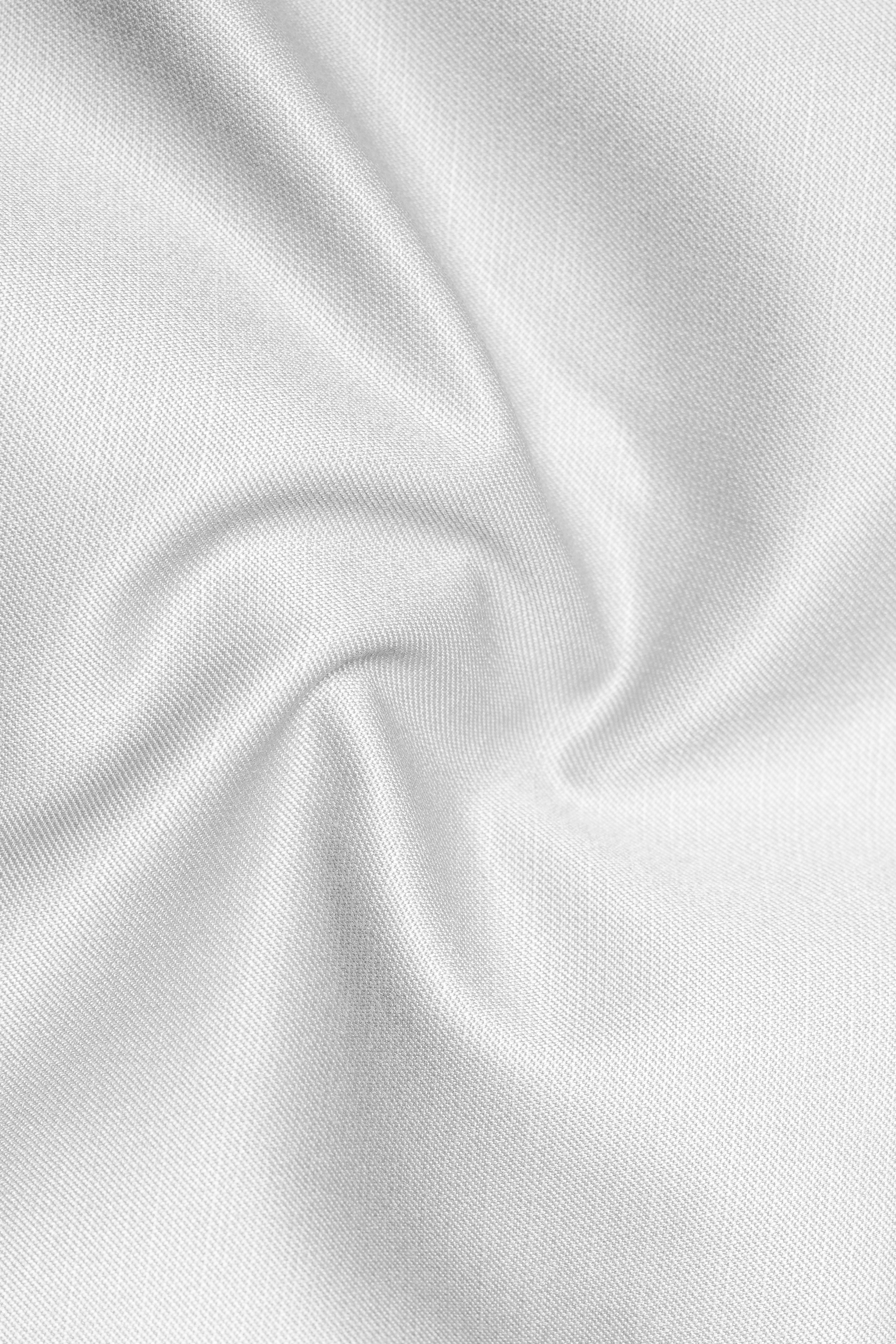 Granite-Alto Gray Solid Wool Rich Slight Stretch Waistcoat