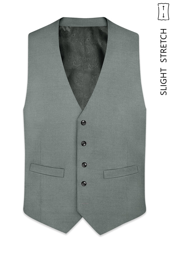 Travliam-William Gray Wool Rich Slight Stretch Waistcoat
