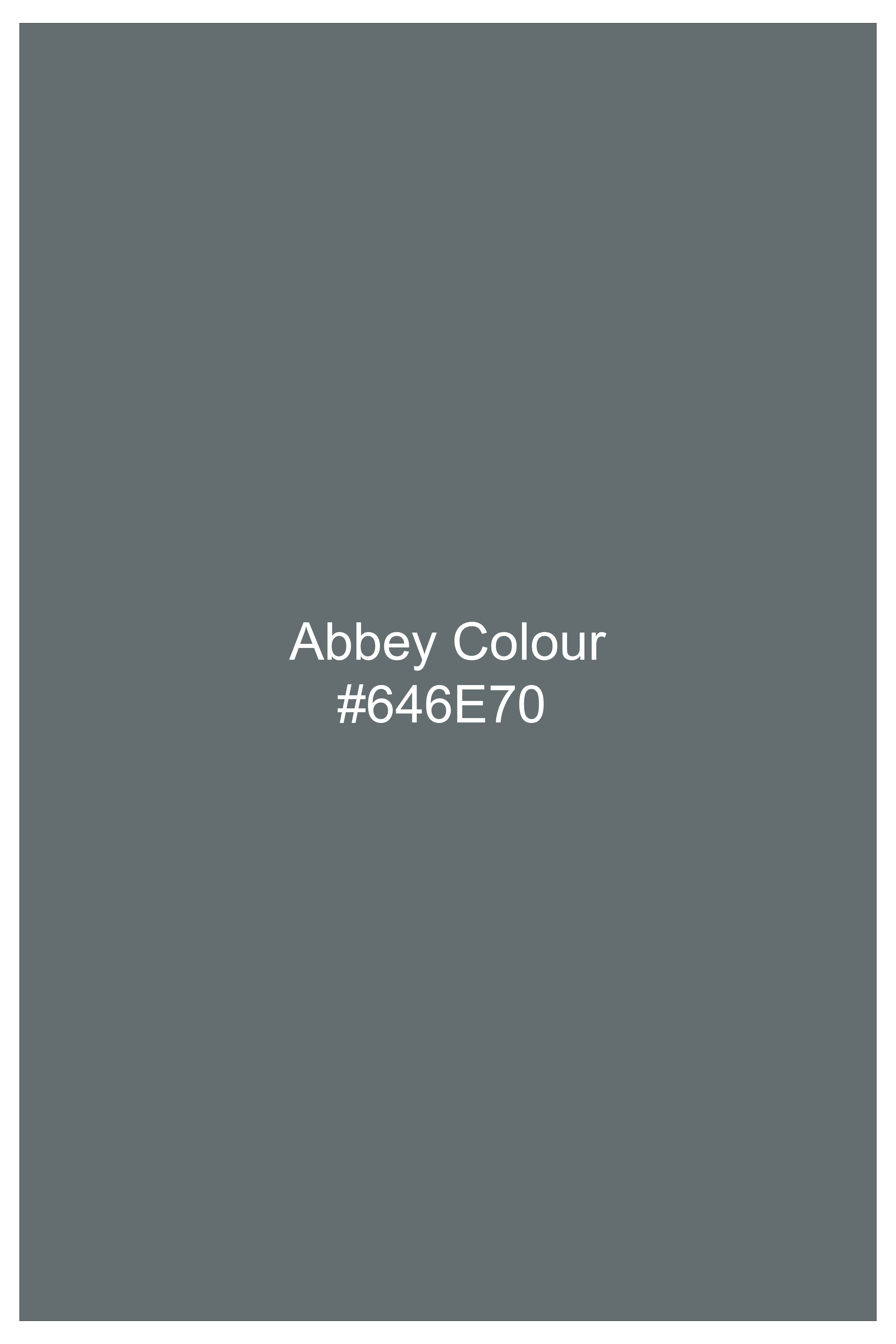 Flexaro-Korean Abbey gray 4-Way Stretch Wrinkle-Free Wool Rich Waistcoat