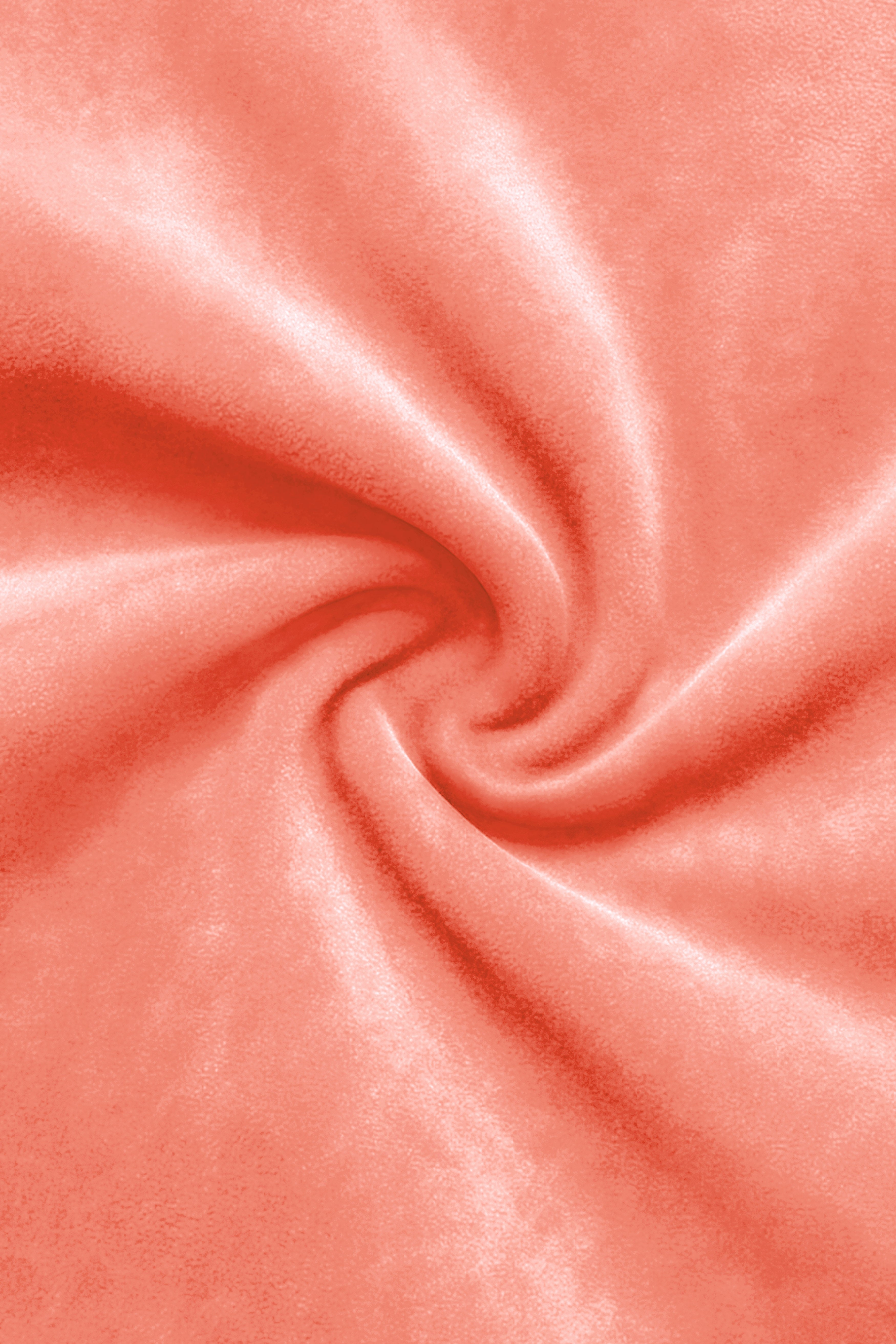 Zyron-Salmon Orange Velvet Waistcoat