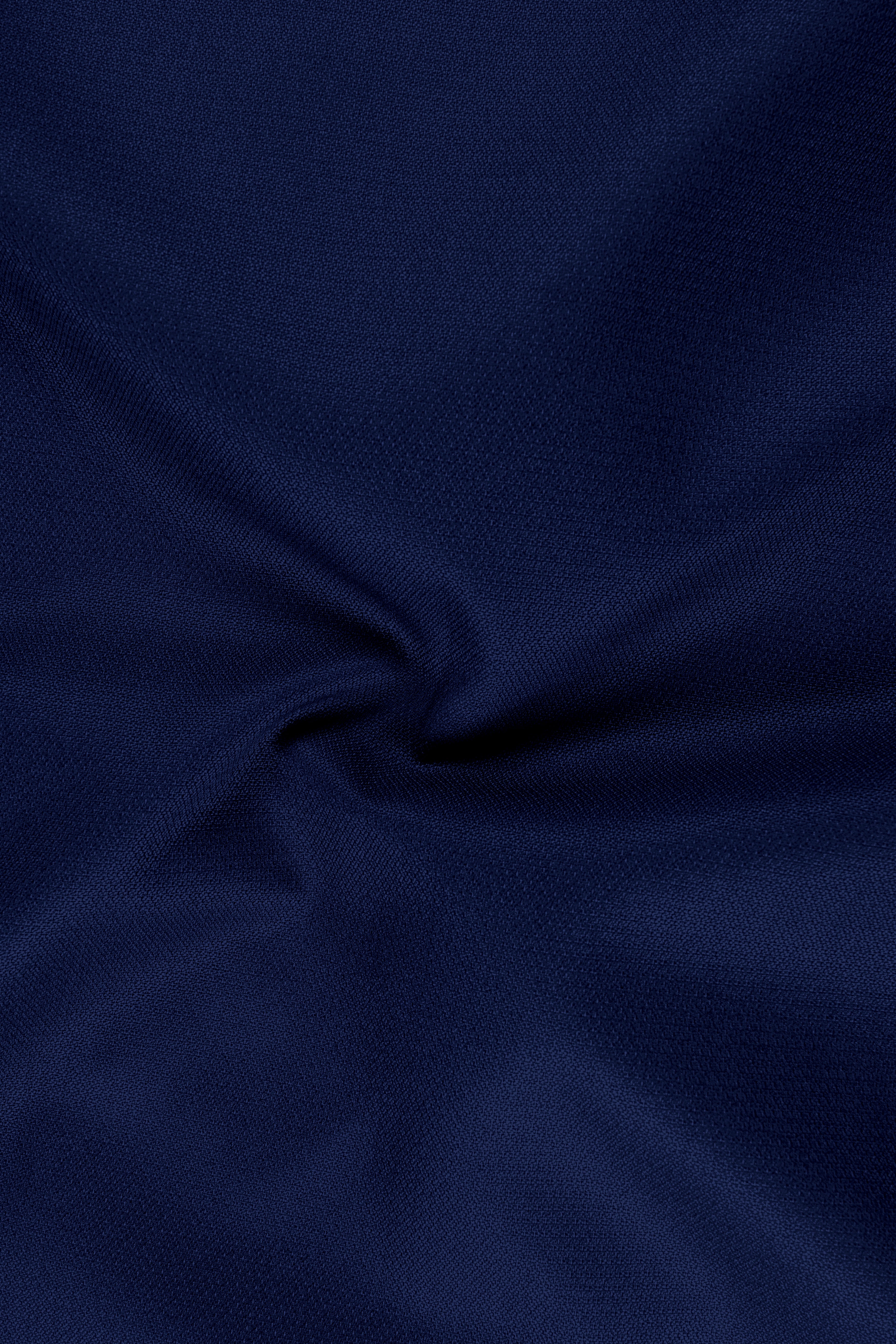 Orion-Vulcan Blue Diamond Textured Wool Rich Slight Stretch Waistcoat